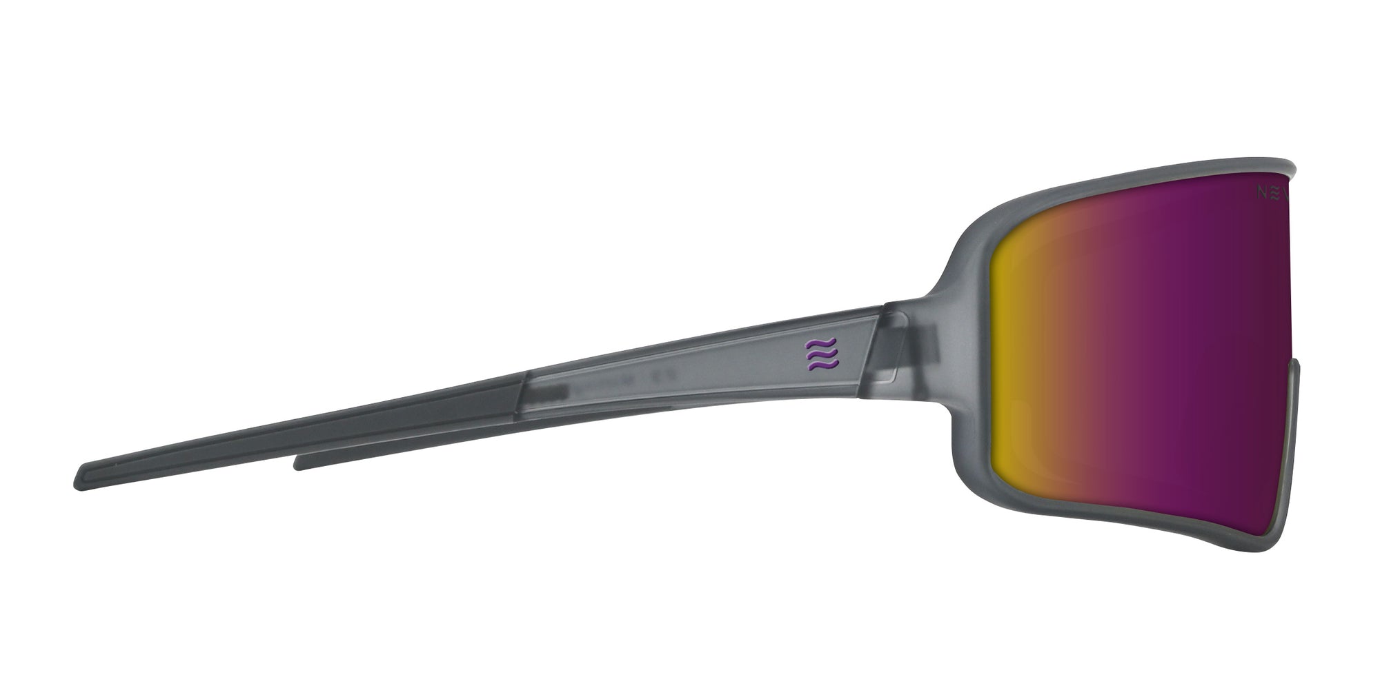 Mattingly Dark Wraparound polarized sunglasses from Neven Eyewear.