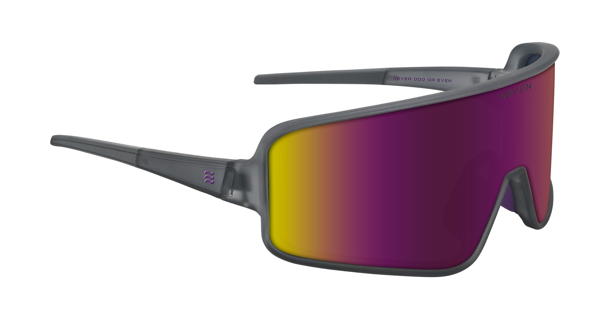 Mattingly Dark Wraparound polarized sunglasses from Neven Eyewear.