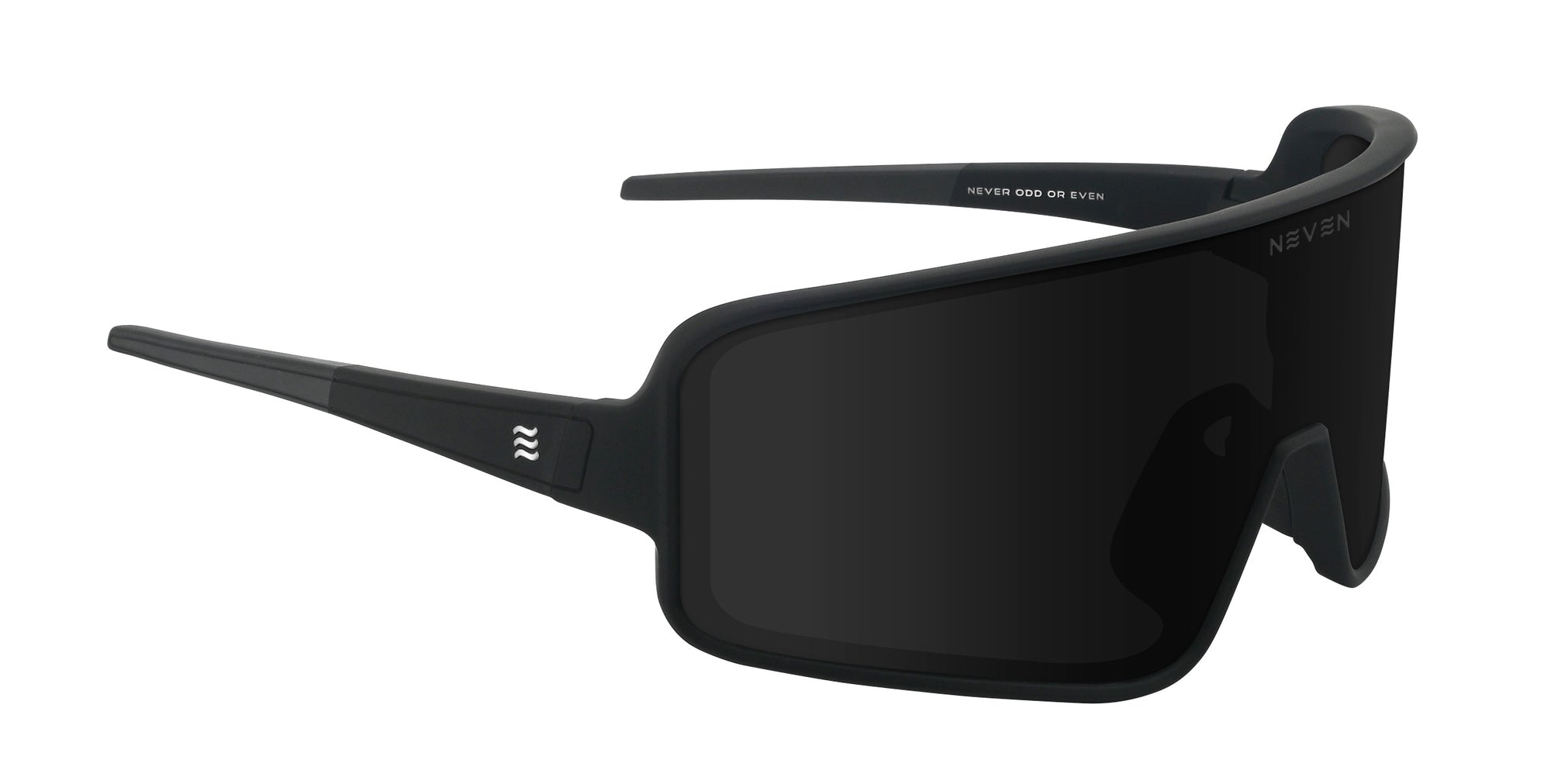 Resilience Black Rectangular polarized sunglasses from Neven Eyewear.