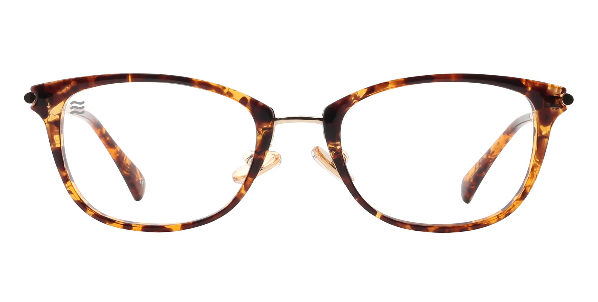 Penny tortoiseshell rectangular prescription glasses from Neven Eyewear.