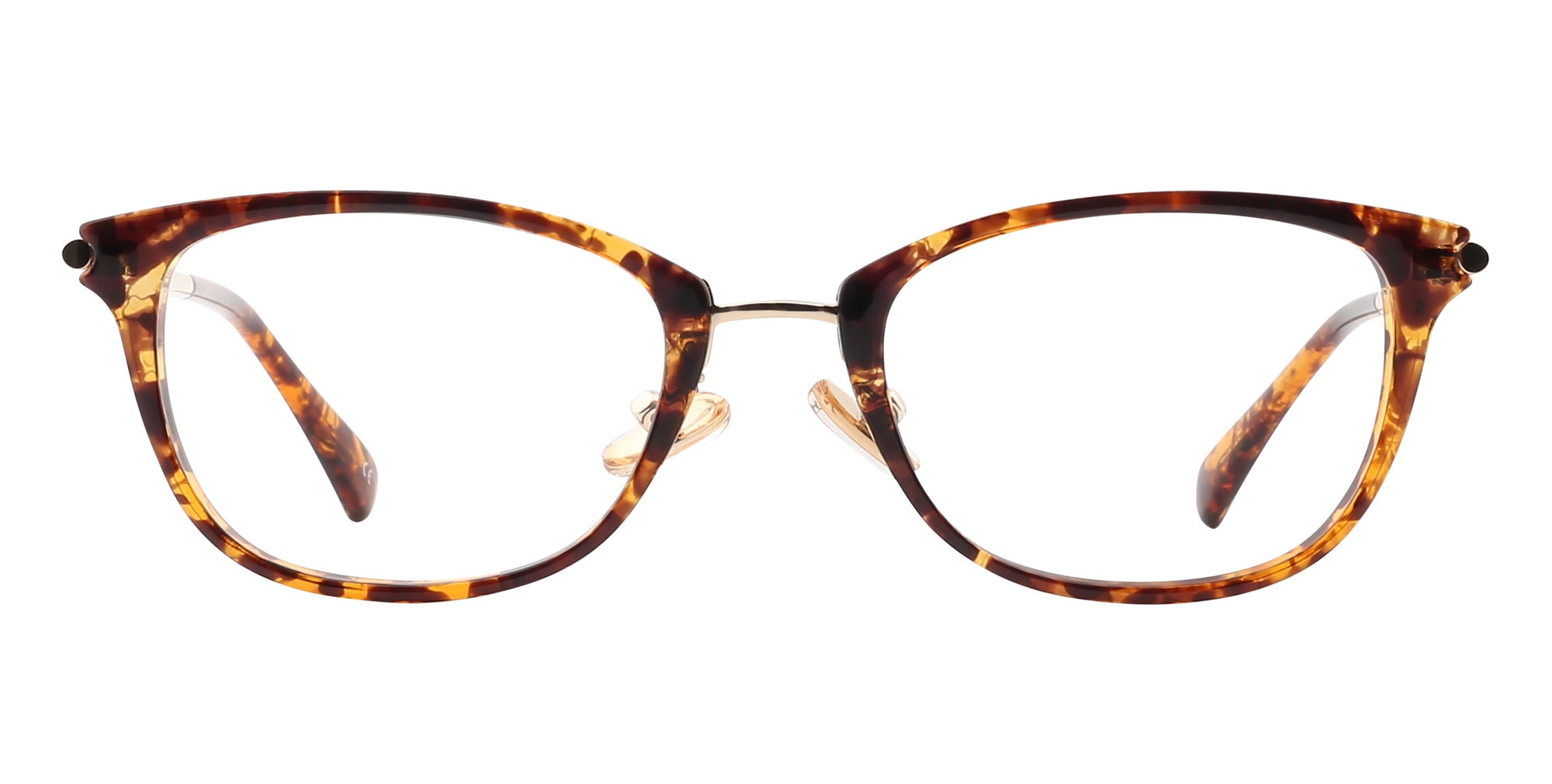 Penny tortoiseshell rectangular prescription glasses from Neven Eyewear.