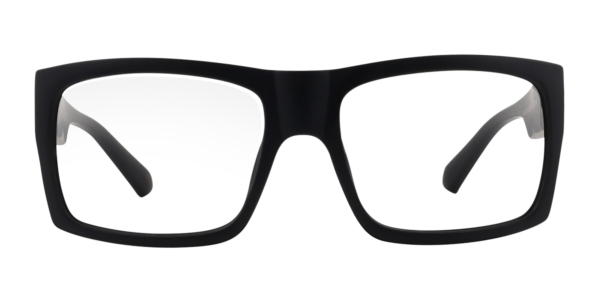 Redrum Matte black rectangular prescription glasses from Neven Eyewear Pair name: Redrum Frame shape: rectangular.