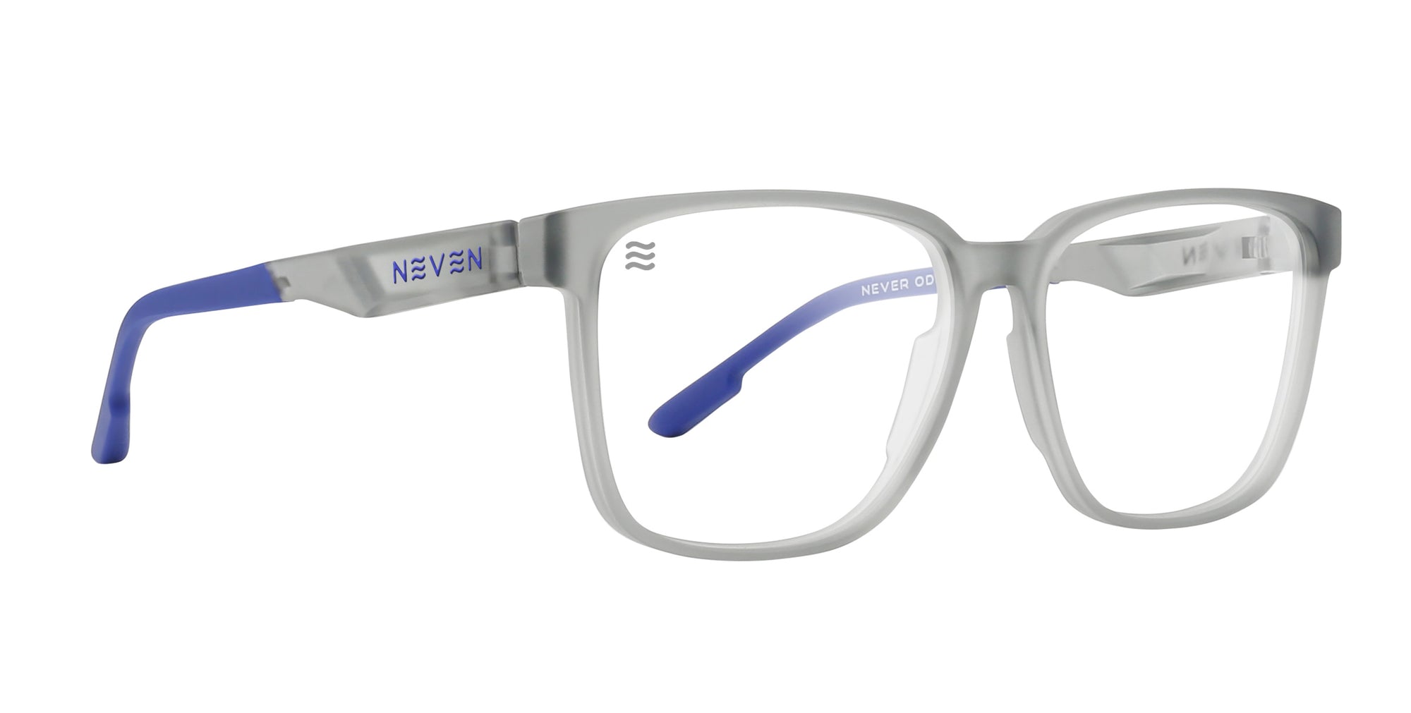 Utah clear rectangle prescription glasses from Neven Eyewear.