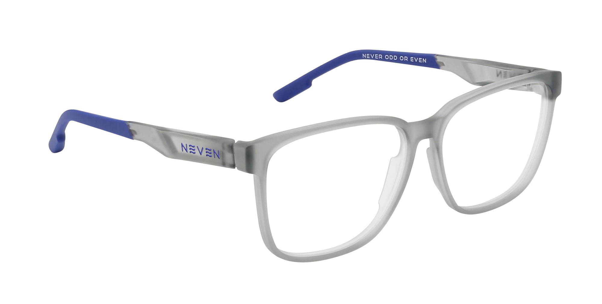 Utah clear rectangle prescription glasses from Neven Eyewear.