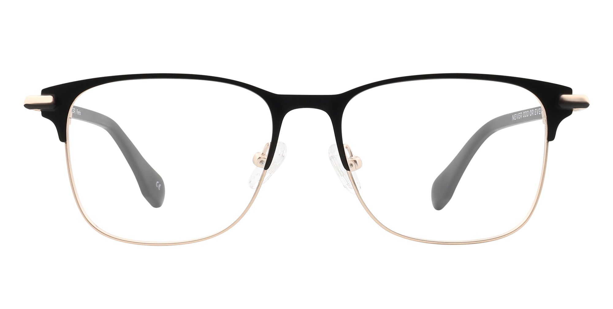 Ferris Black ophthalmic prescription glasses from Neven Eyewear.