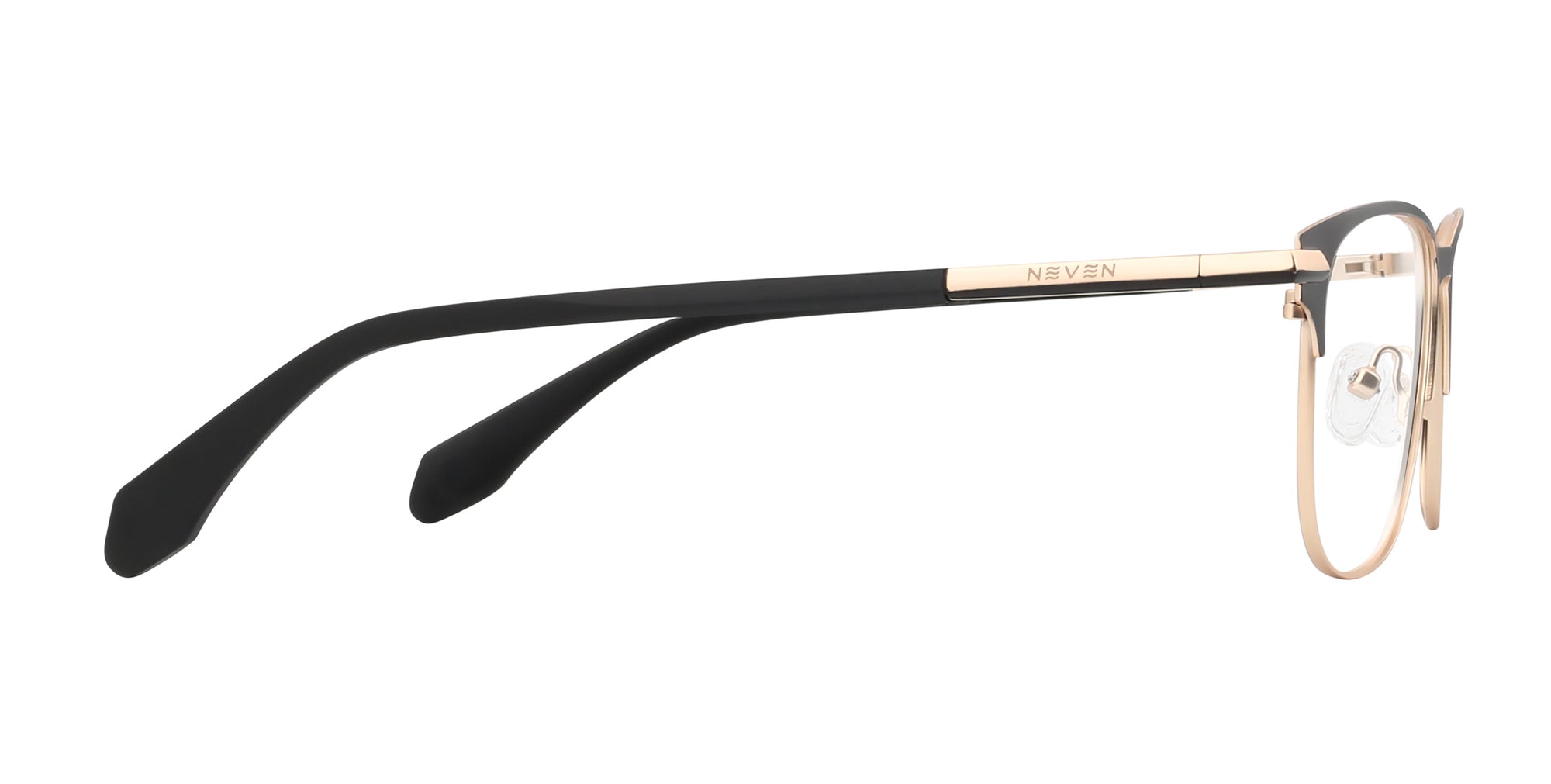 Ferris Black ophthalmic prescription glasses from Neven Eyewear.