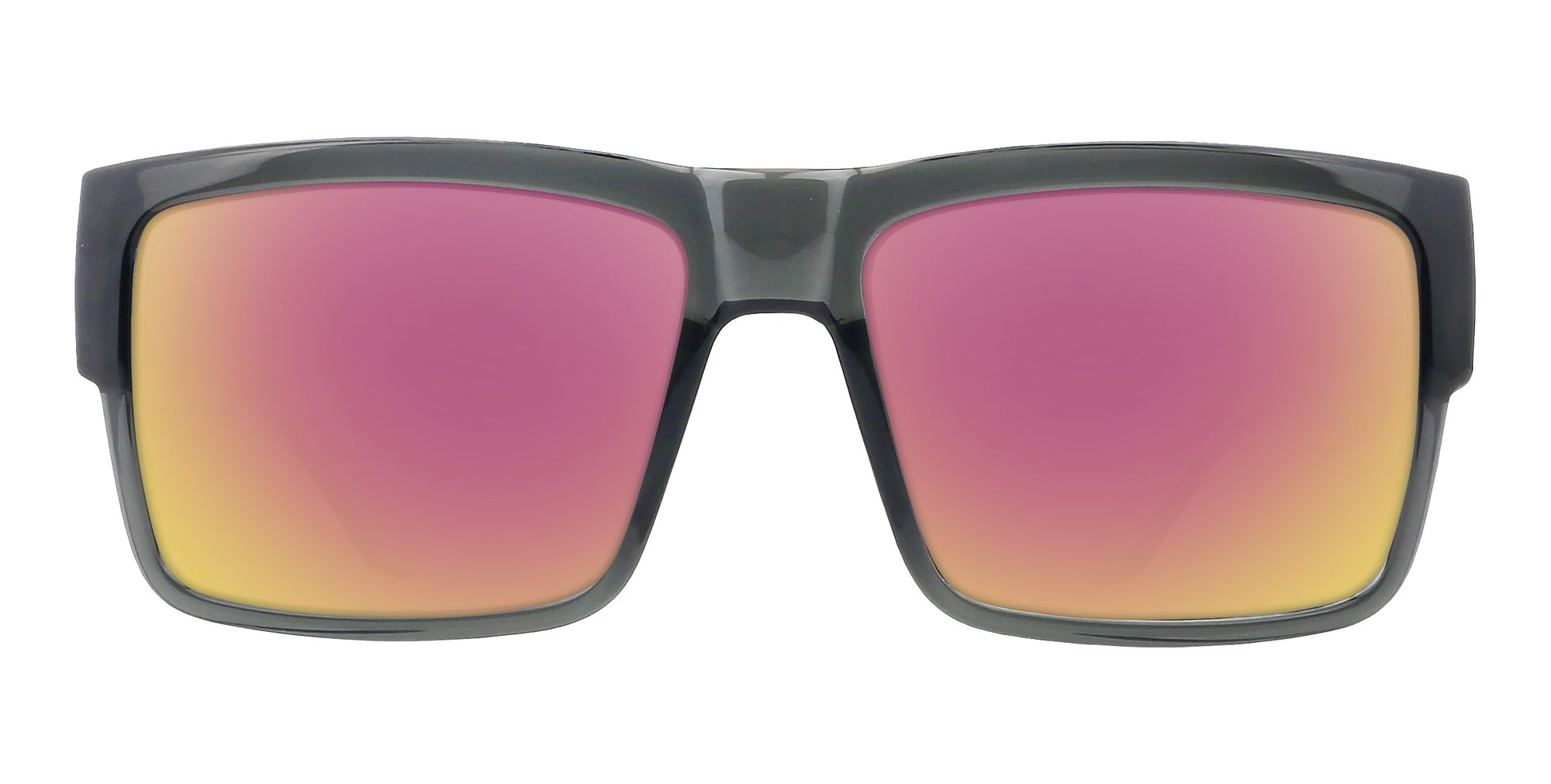 Banshee gray rectangular prescription glasses from Neven Eyewear.