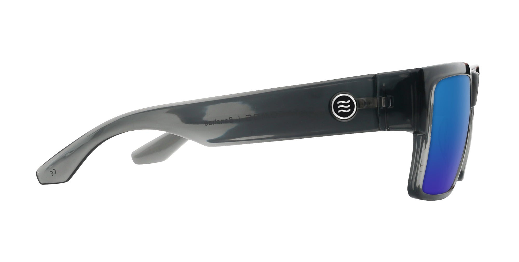 Banshee gray rectangular prescription glasses from Neven Eyewear.