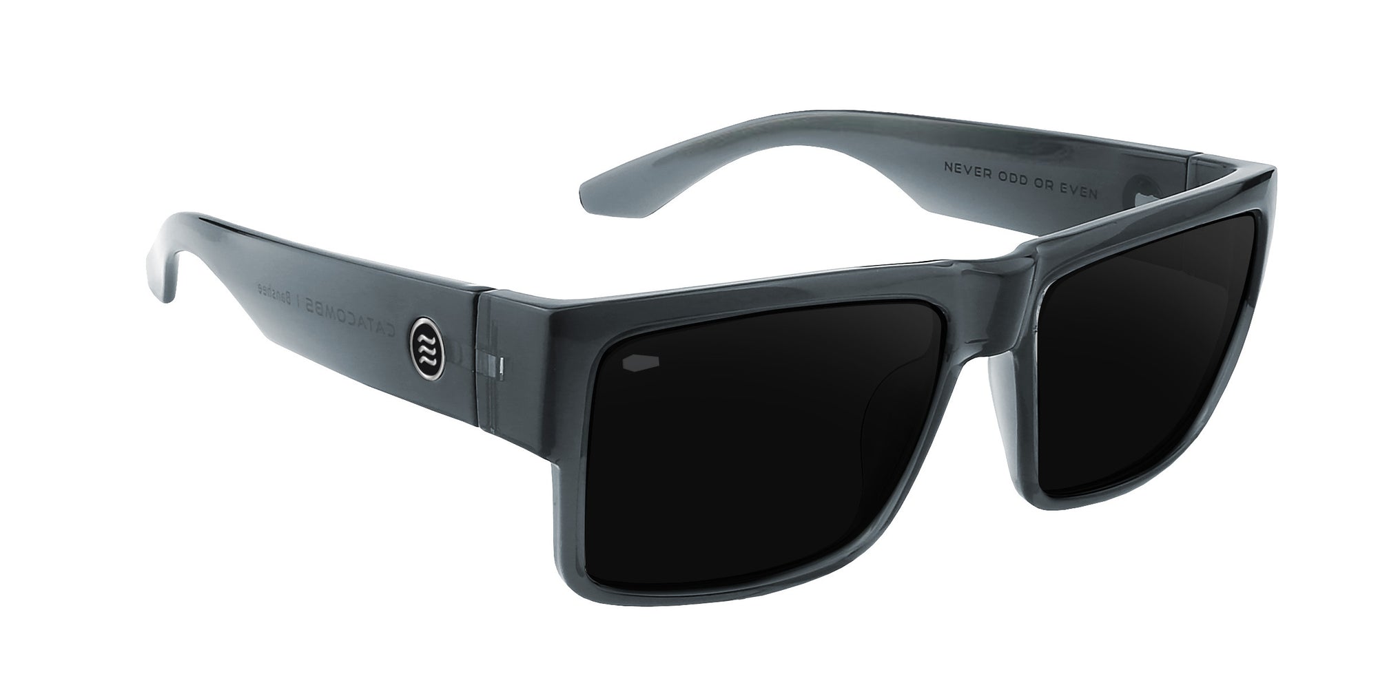 Banshee thick rectangular polarized sunglasses from Neven Eyewear.
