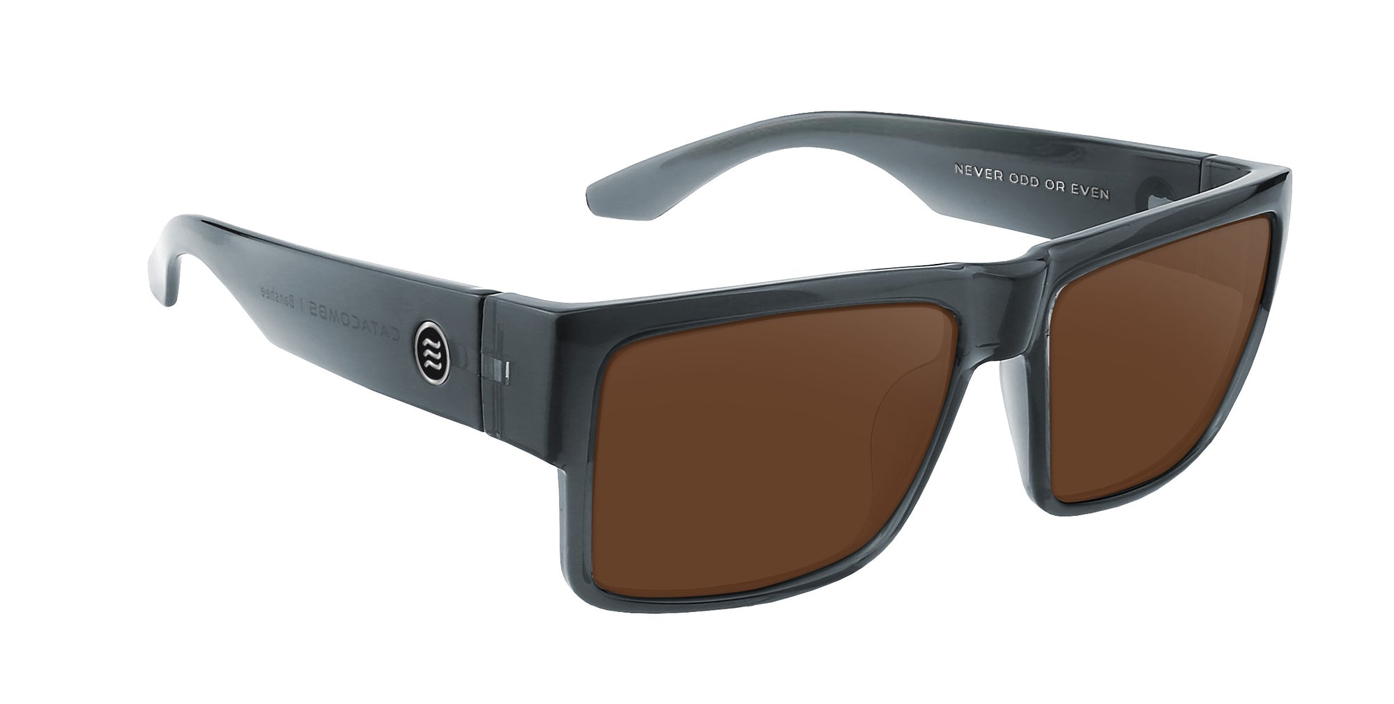 Banshee gray rectangular prescription glasses from Neven Eyewear.