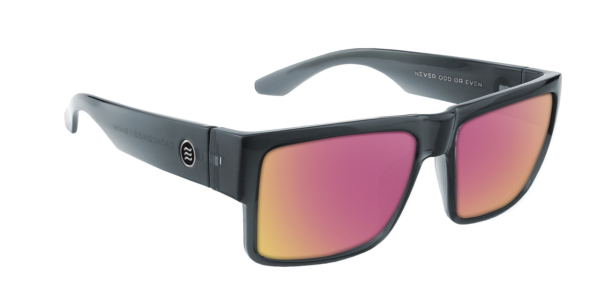 Banshee gray rectangular prescription glasses from Neven Eyewear.