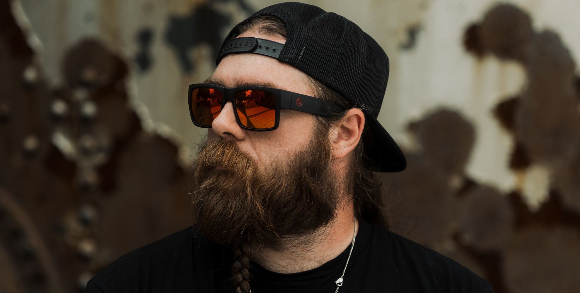 Havoc Black Square polarized sunglasses from Neven Eyewear.