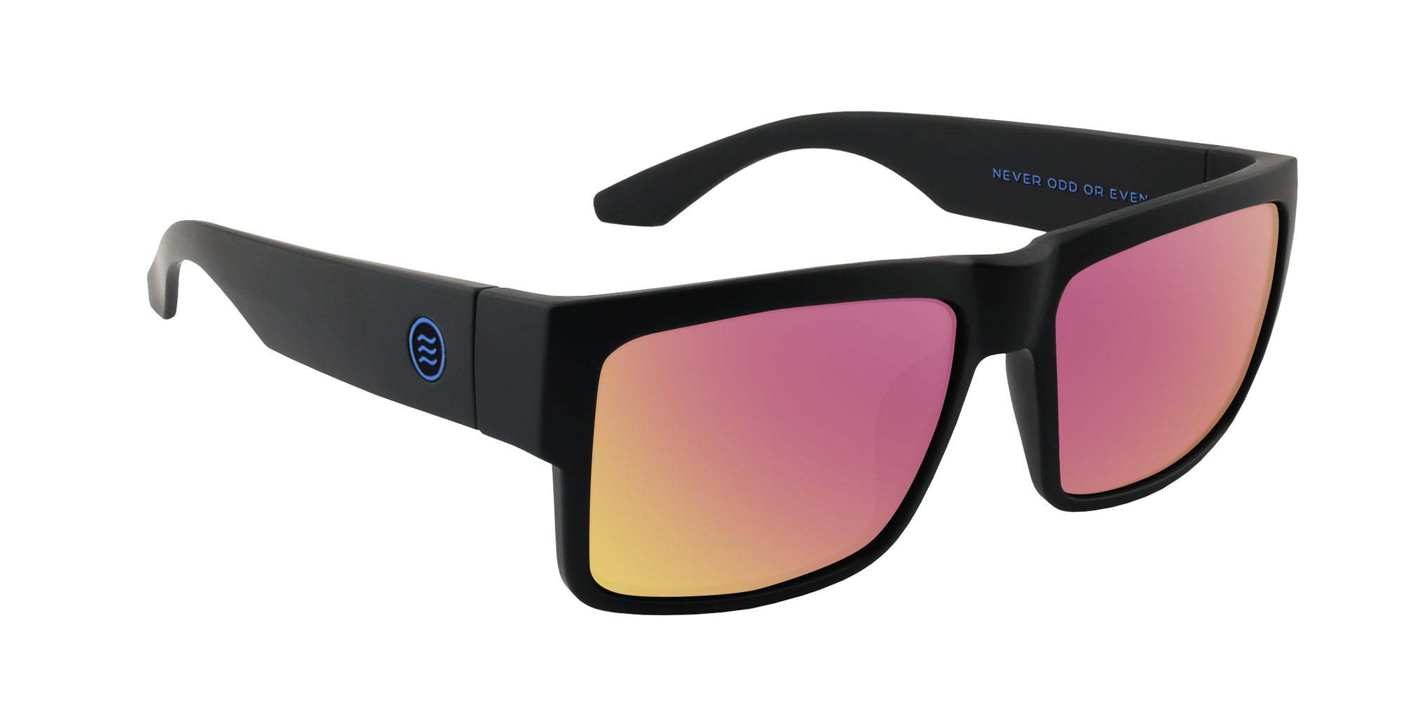Scythe Black Square Prescription Glasses from Neven Eyewear.