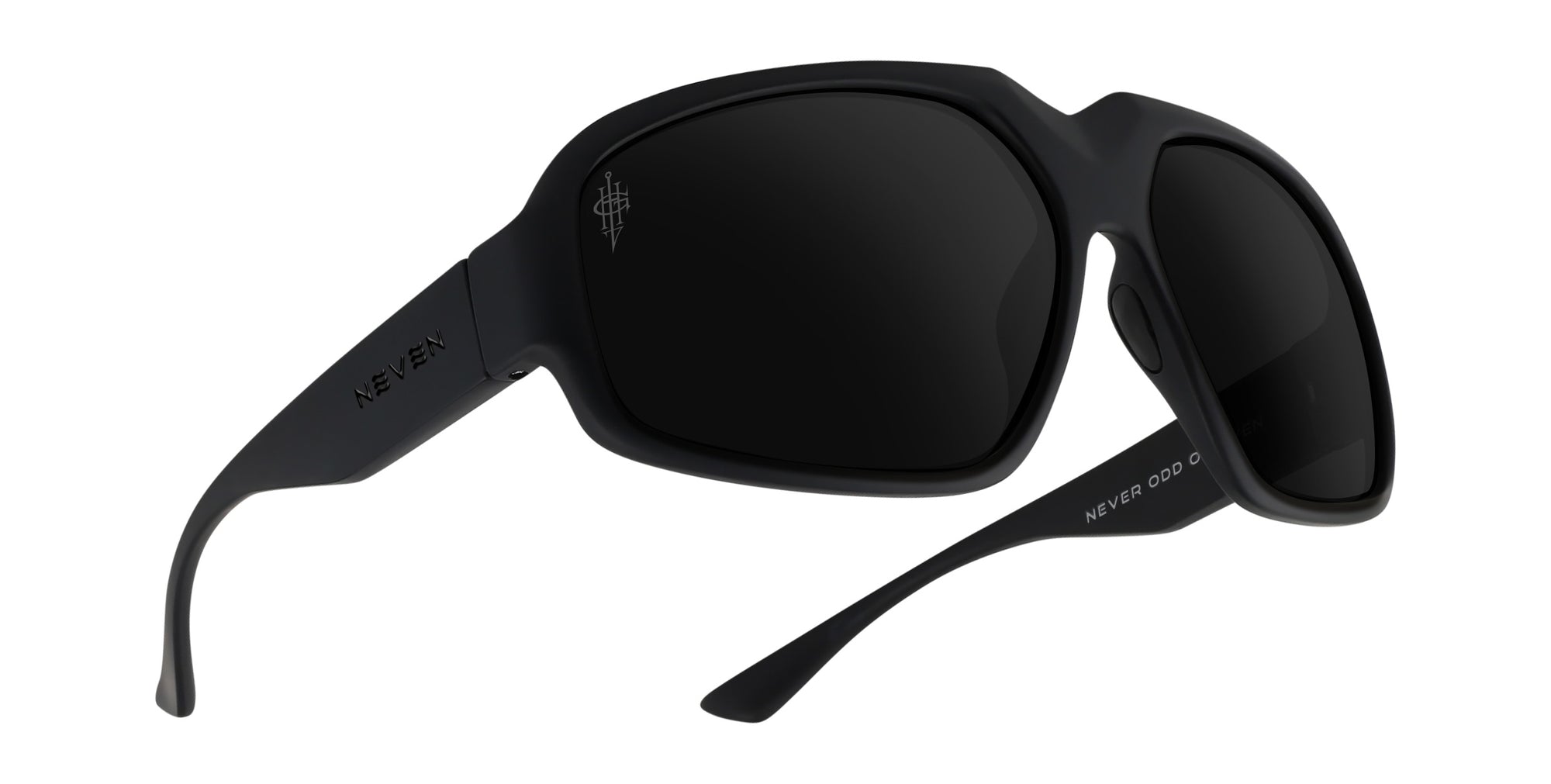 DOA black oversized polarized sunglasses from Neven Eyewear Pair name: DOA Frame shape: oversized.