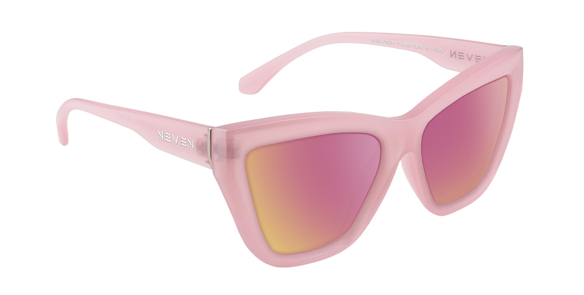 Eclipse pink cat-eye prescription glasses from Neven Eyewear.