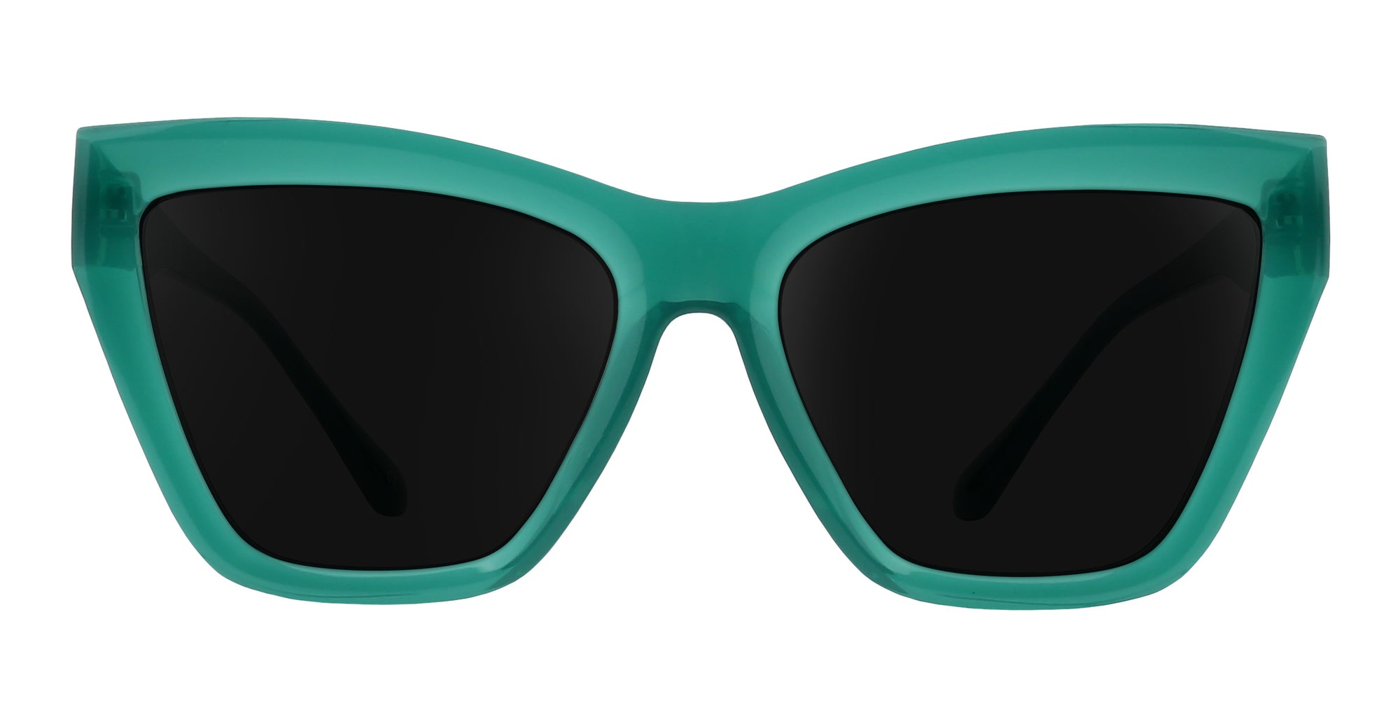 Iris green cat-eye polarized sunglasses from Neven Eyewear.