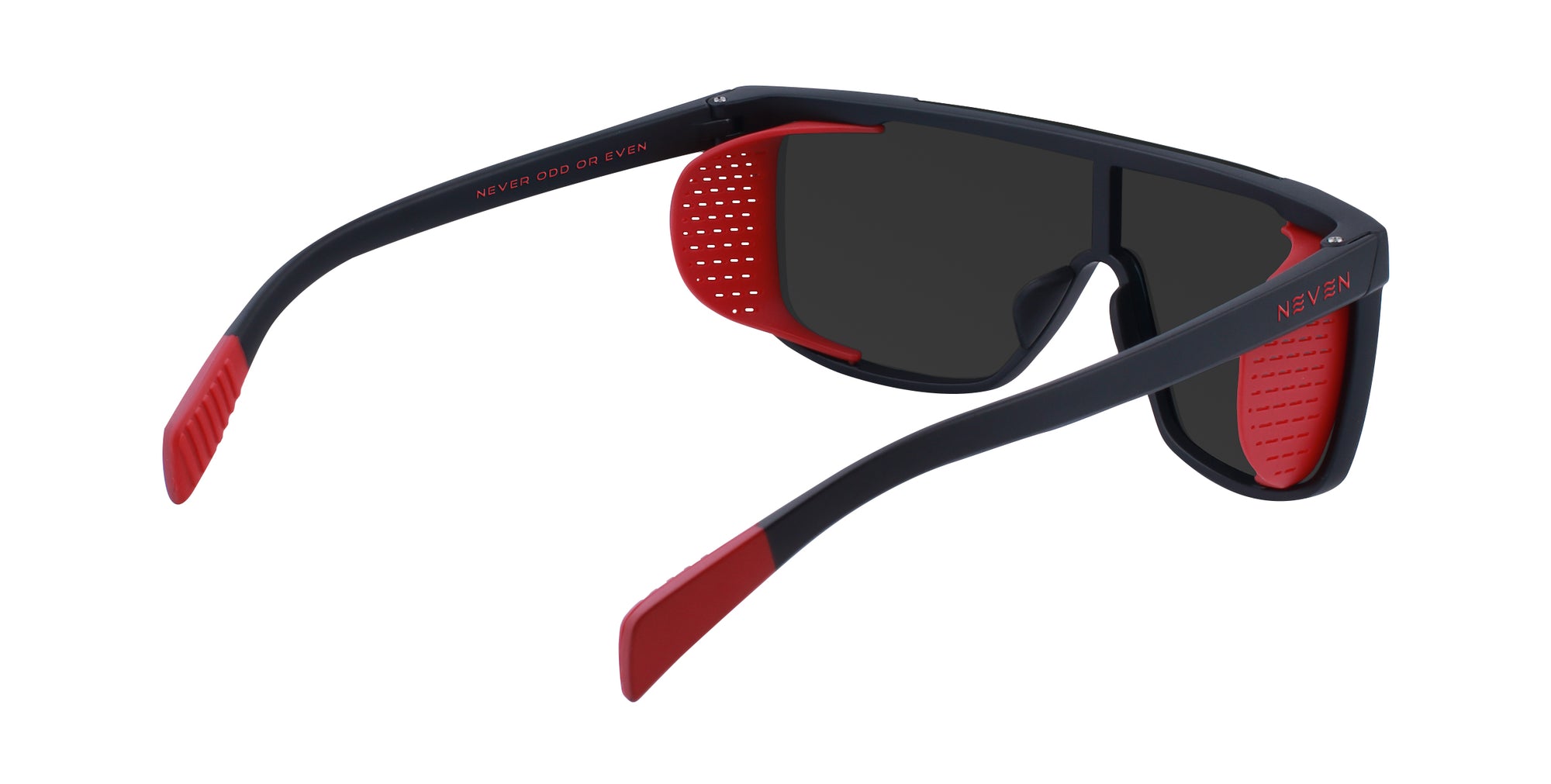 Blood Moon Black Square Polarized Sunglasses from Neven Eyewear.