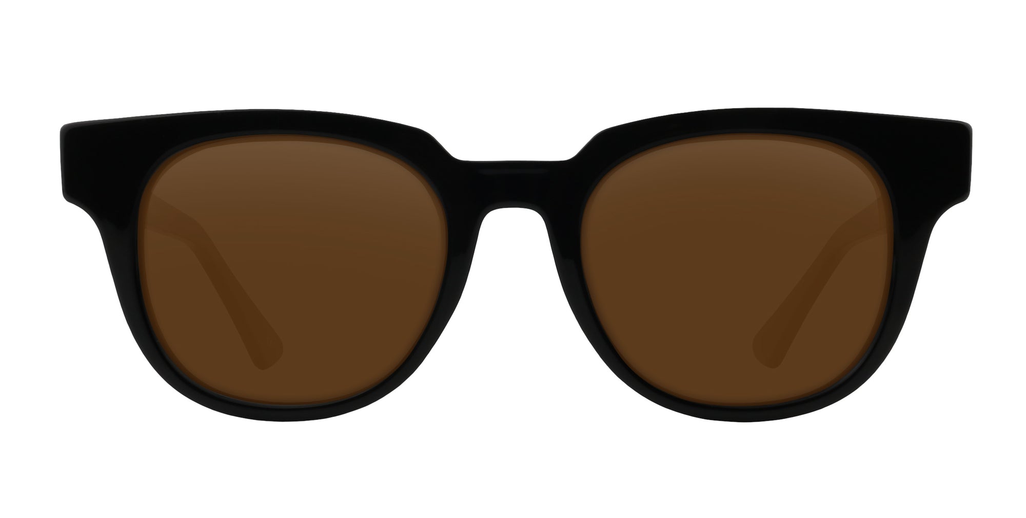 Ern black square prescription glasses from Neven Eyewear.