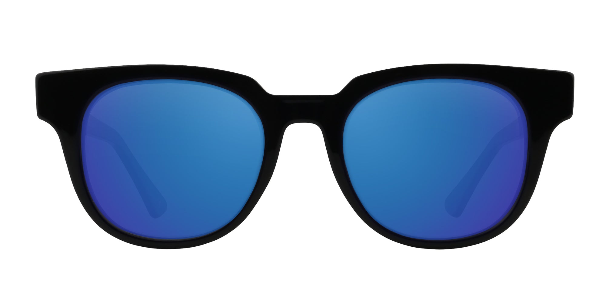 Ern black square prescription glasses from Neven Eyewear.