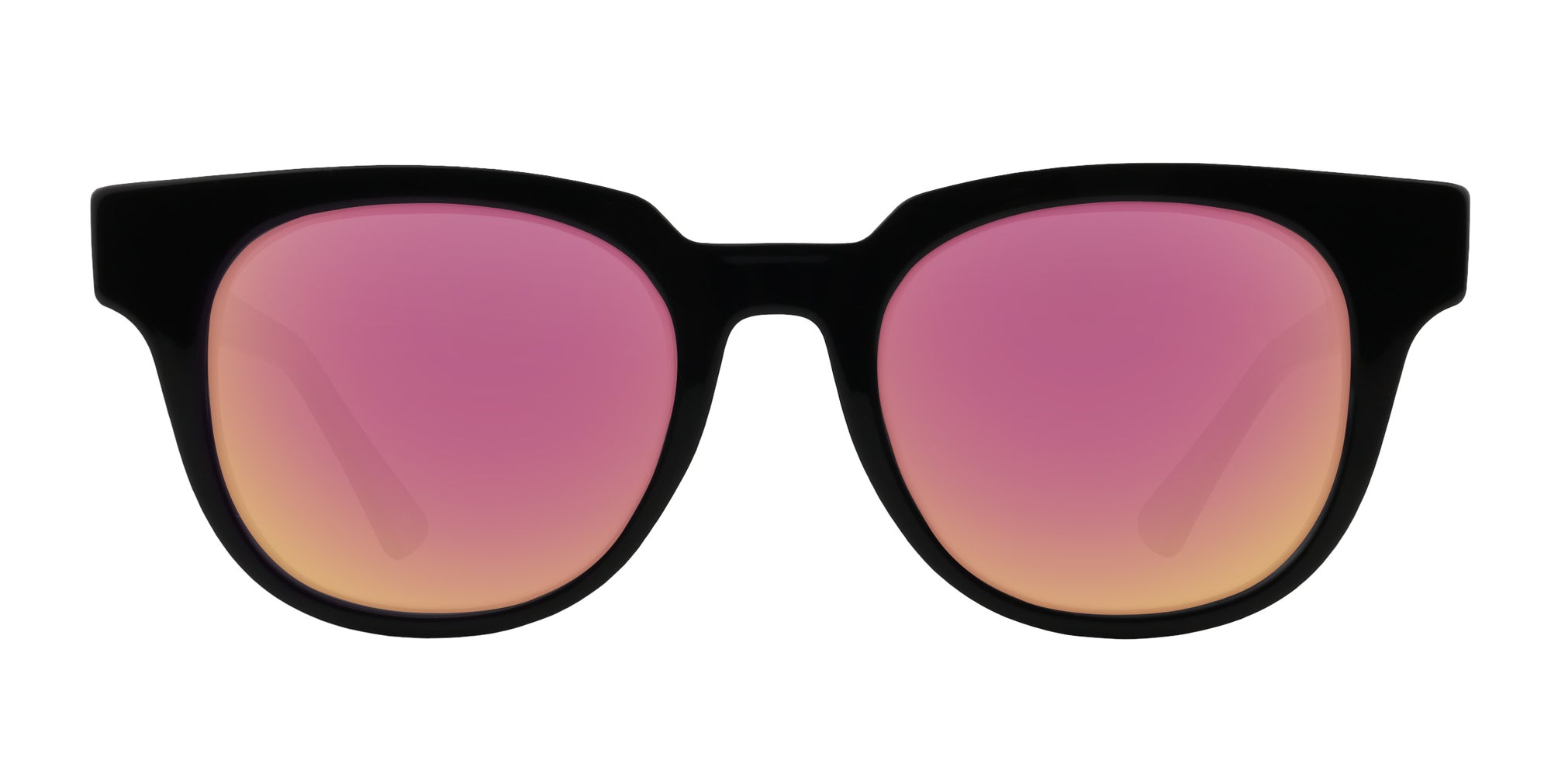 Ern black square prescription glasses from Neven Eyewear.