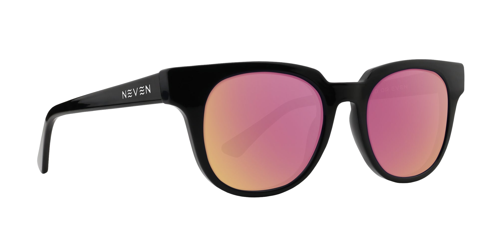 Ern black square prescription glasses from Neven Eyewear.