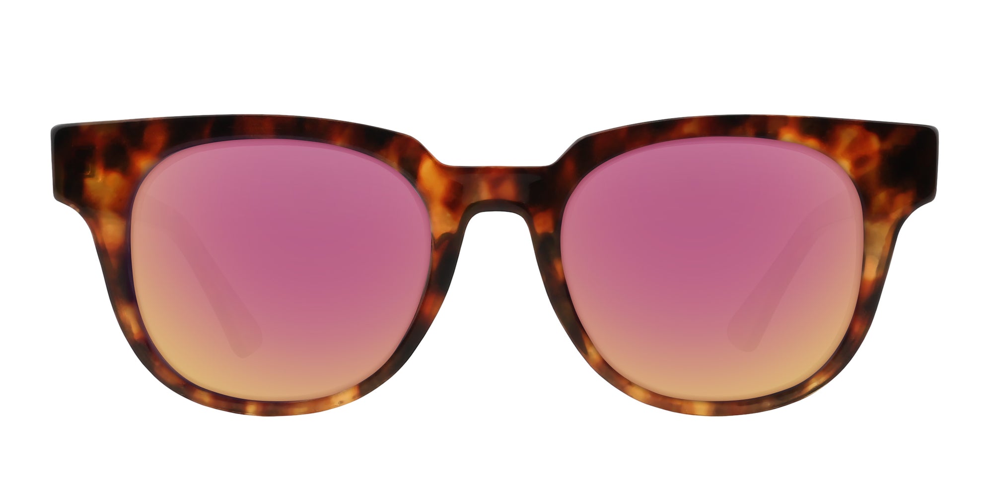 Gryphon tortoiseshell round polarized sunglasses from Neven Eyewear.