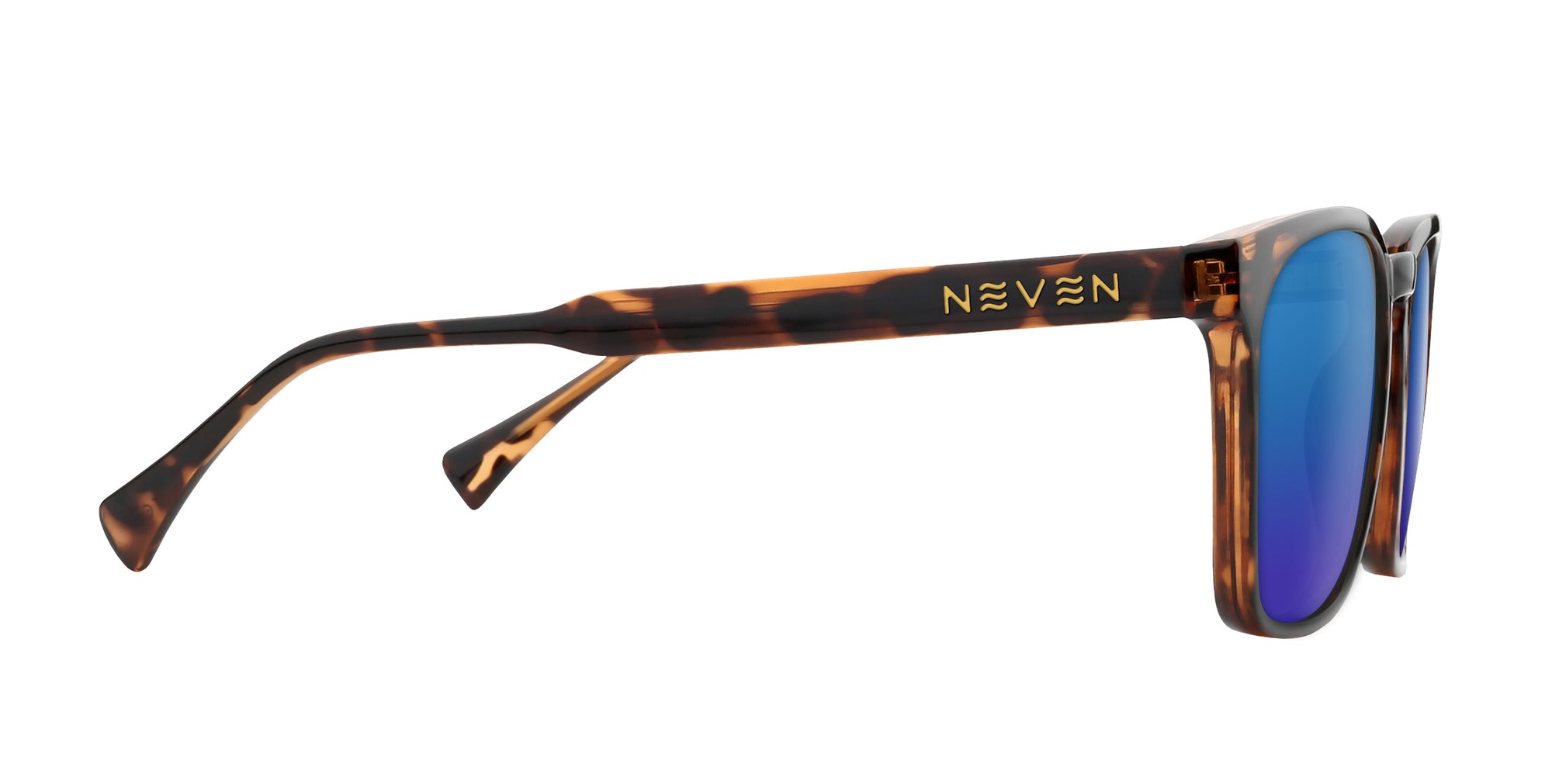 Chazz tortoiseshell rectangular prescription glasses from Neven Eyewear.