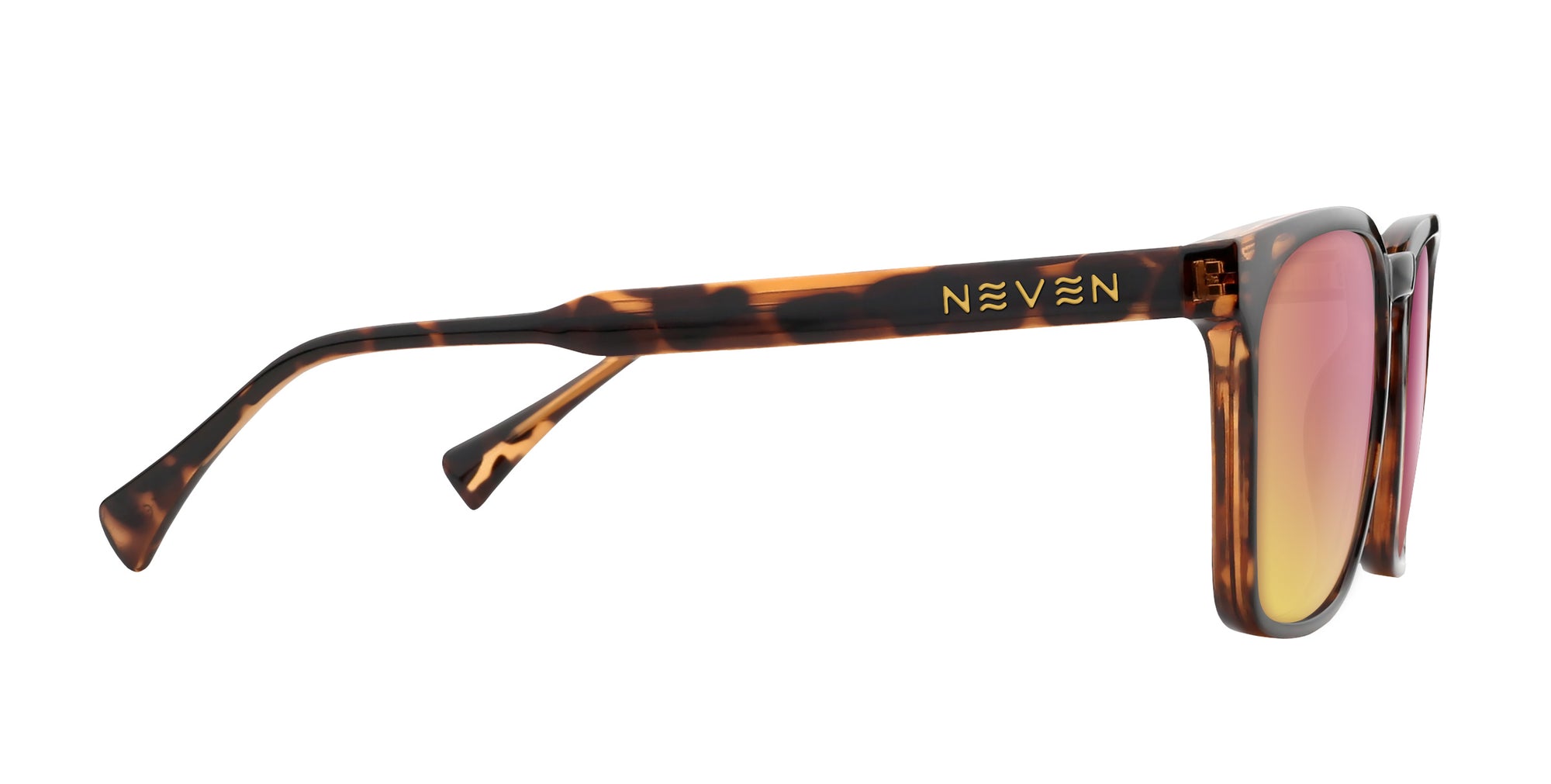 Chazz tortoiseshell rectangular prescription glasses from Neven Eyewear.