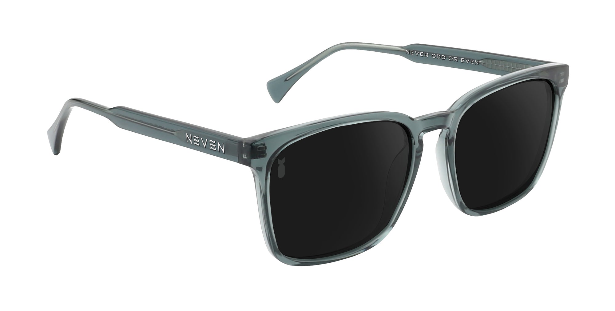 Lenny Clear Rectangle polarized sunglasses from Neven Eyewear.