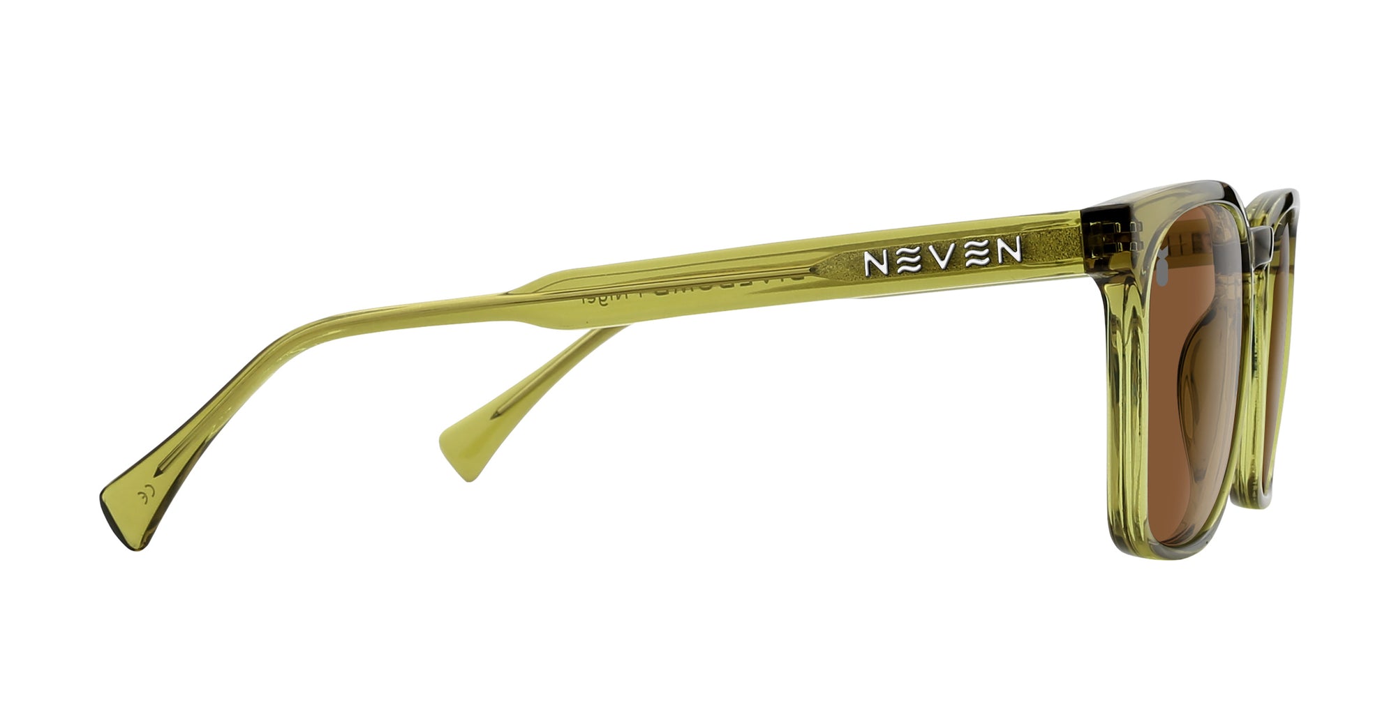 Divebomb olive square polarized sunglasses from Neven Eyewear.