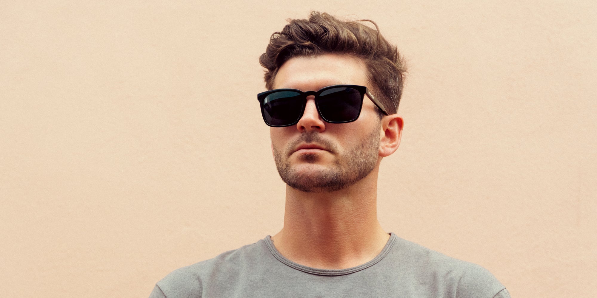 Rufus Black Rectangular Polarized Sunglasses from Neven Eyewear.