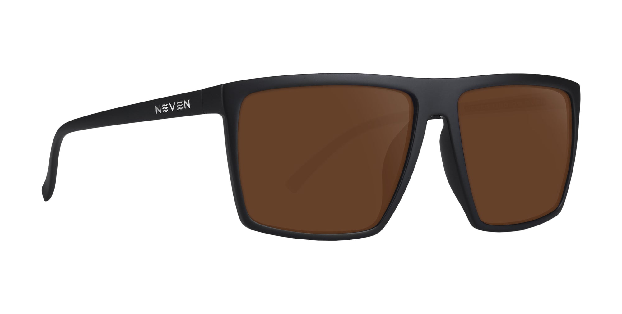 Three Of Cups XL black rectangular prescription glasses from Neven Eyewear.
