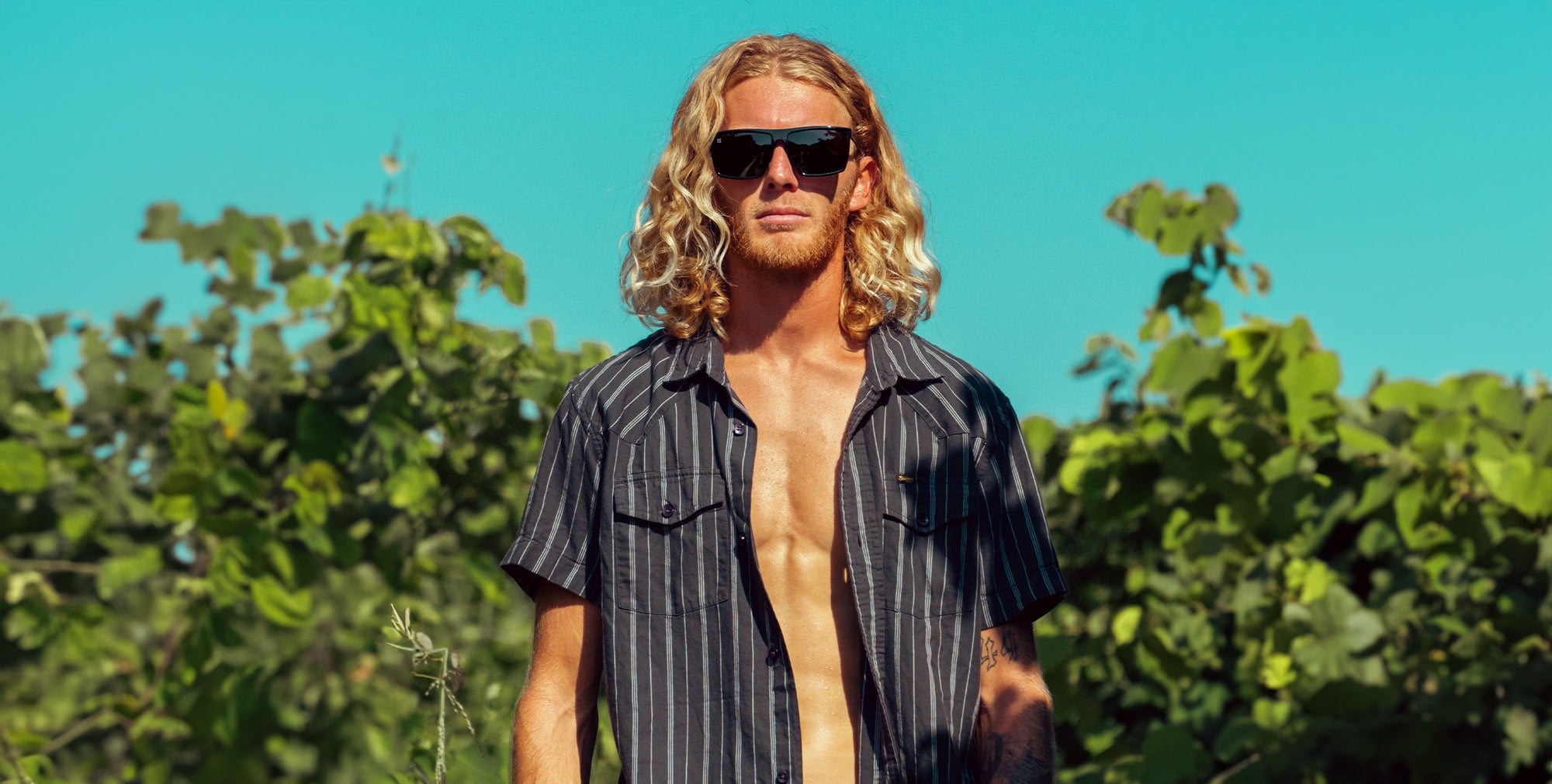 NYC black rectangular polarized sunglasses from Neven Eyewear.