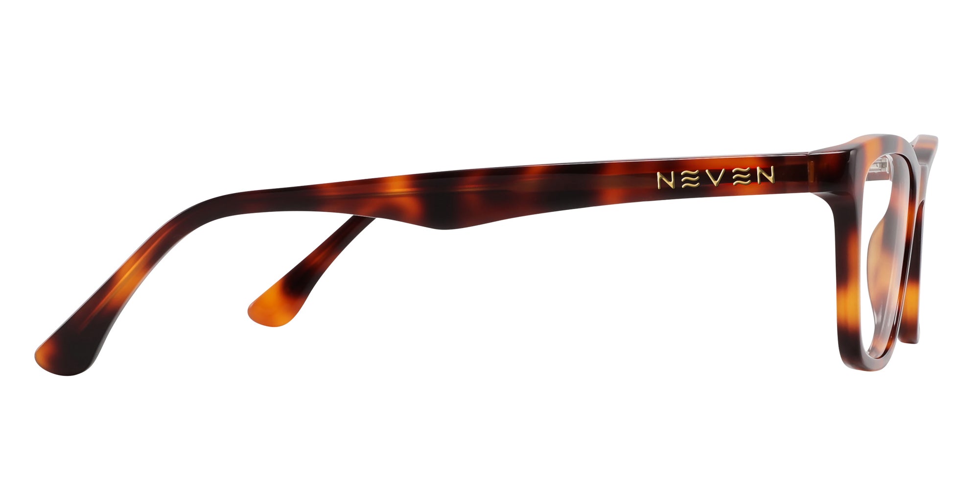 SUE-E glossy tortoiseshell rectangle prescription glasses from Neven Eyewear Pair Name: SUE-E Frame Shape: rectangle.