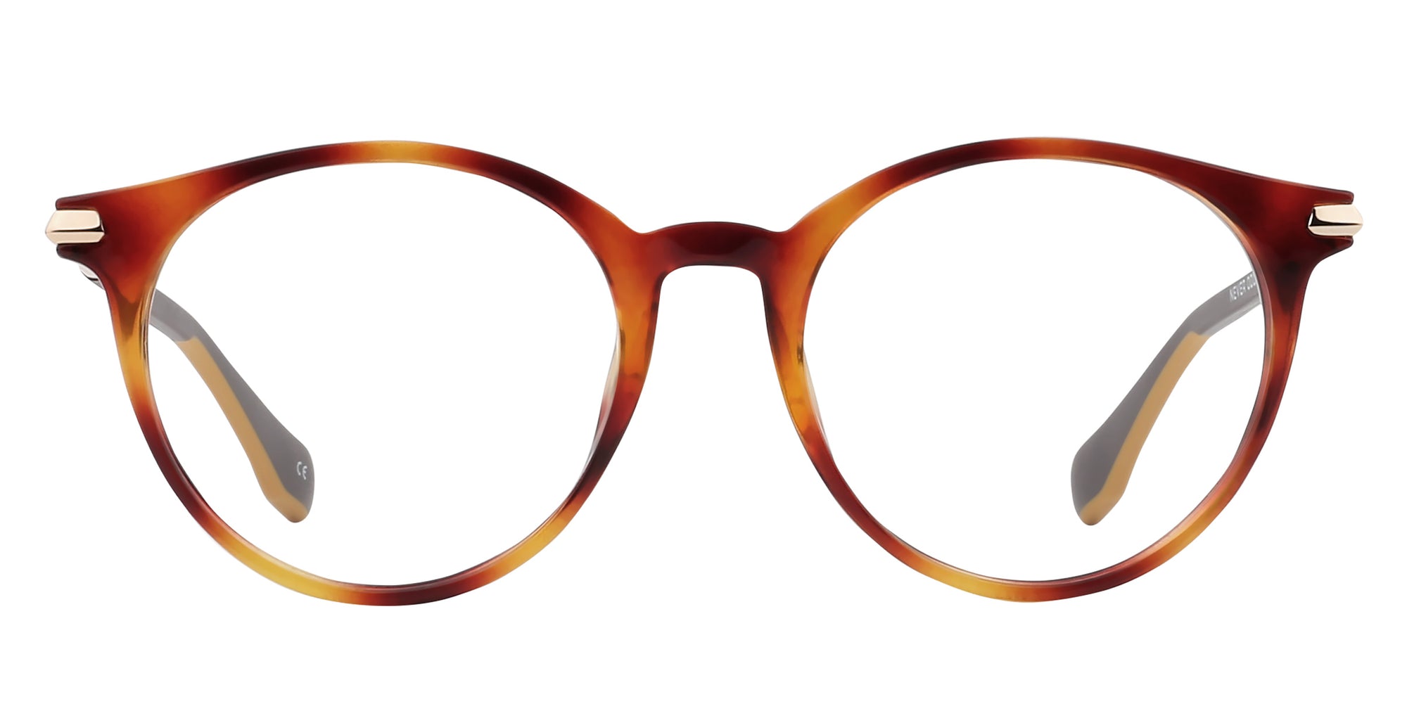 Hicks Tortoiseshell Round prescription glasses from Neven Eyewear.