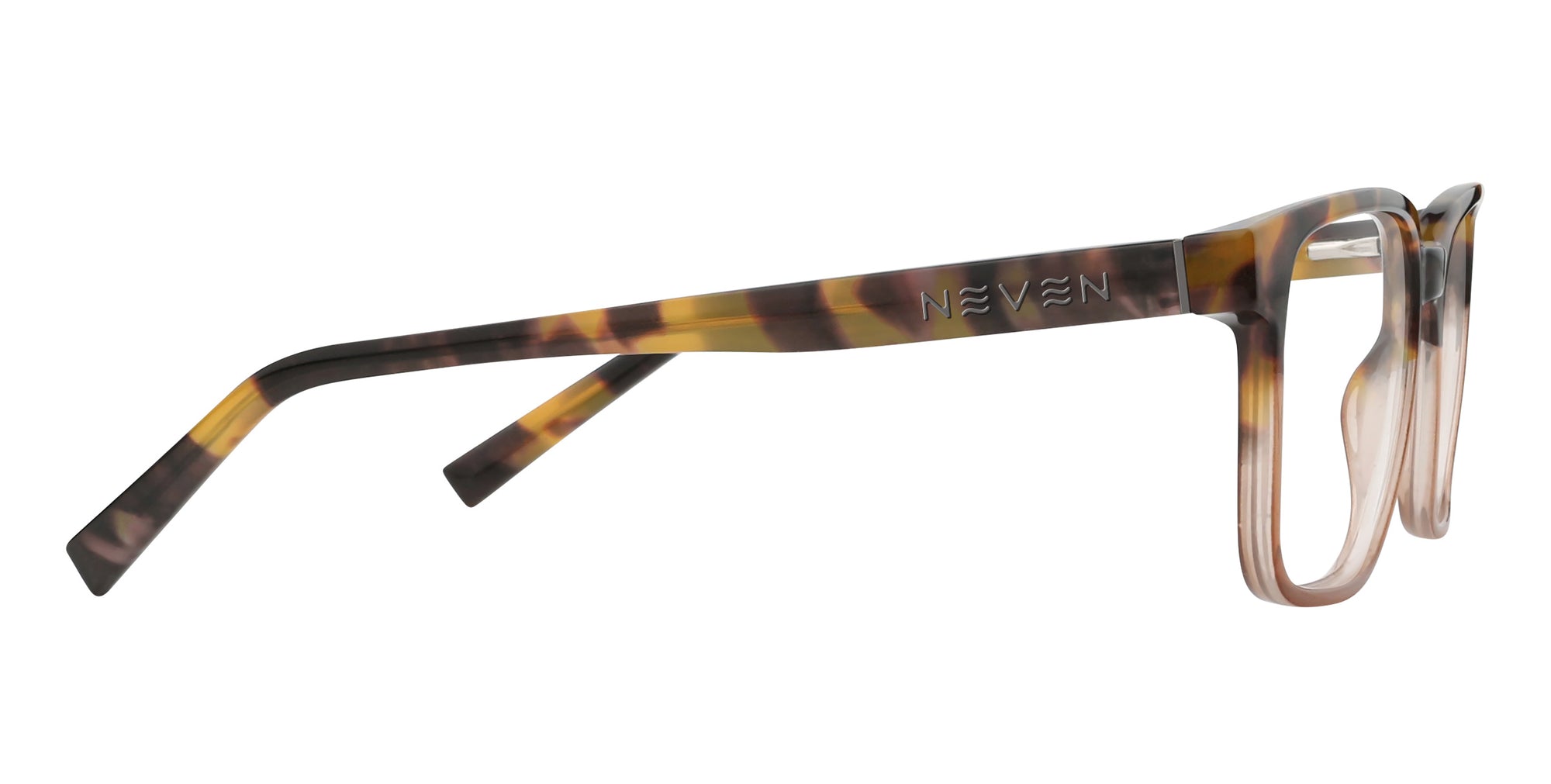 Iceman tortoiseshell square prescription glasses from Neven Eyewear.