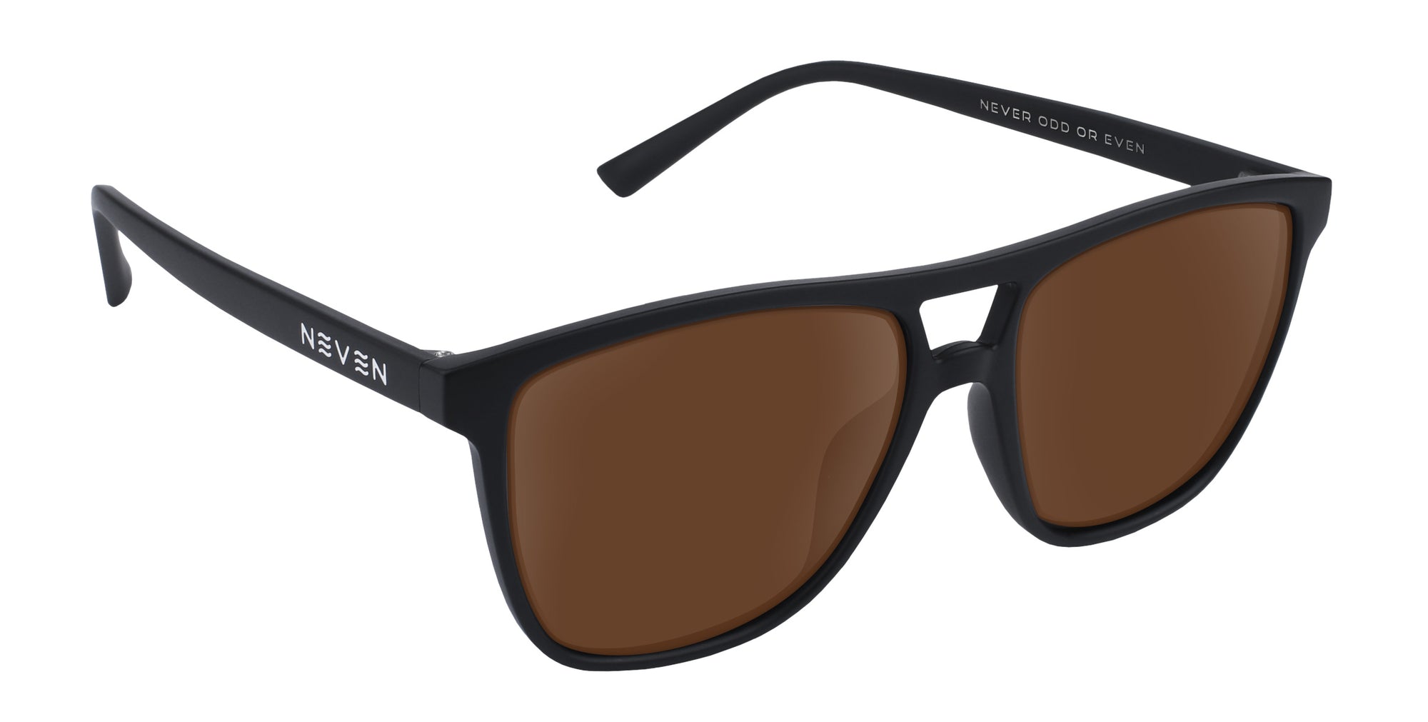 Abyss Black Rectangular prescription glasses from Neven Eyewear.