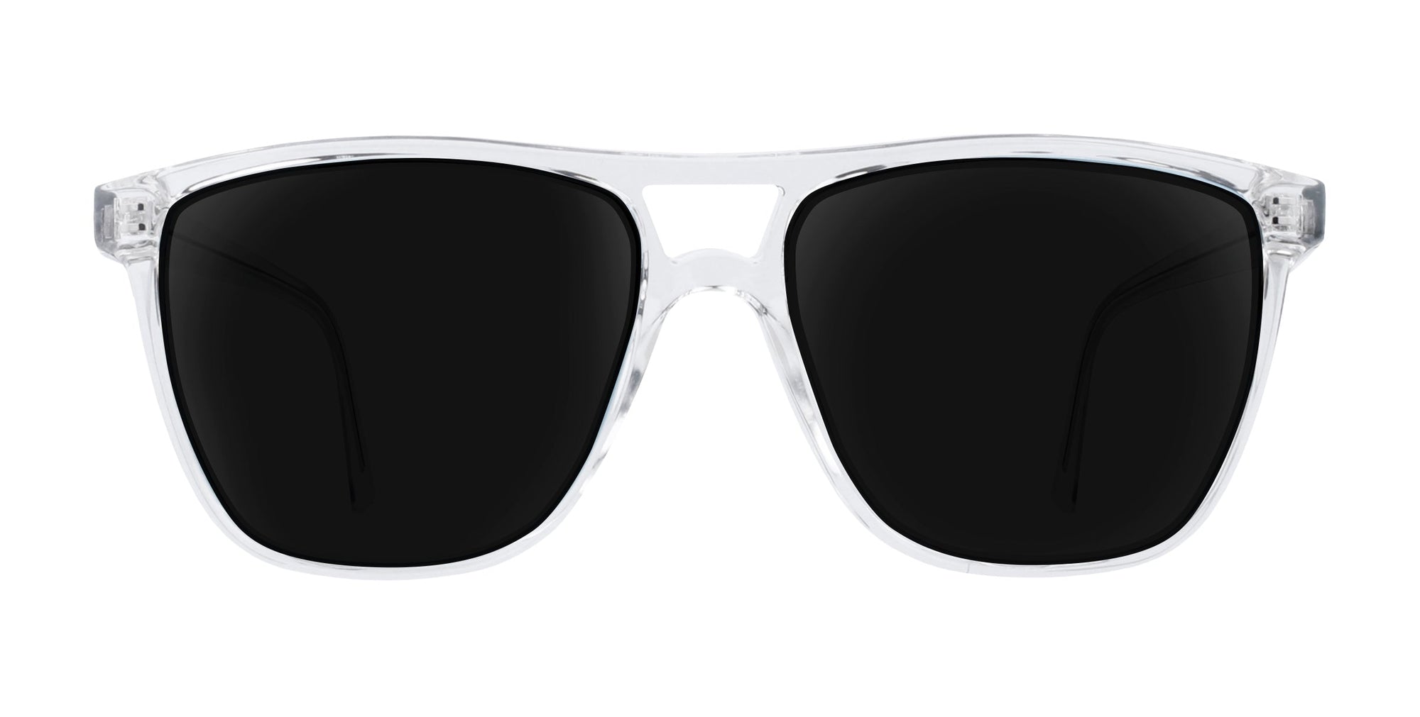 Lucid Clear Rectangular prescription glasses from Neven Eyewear.