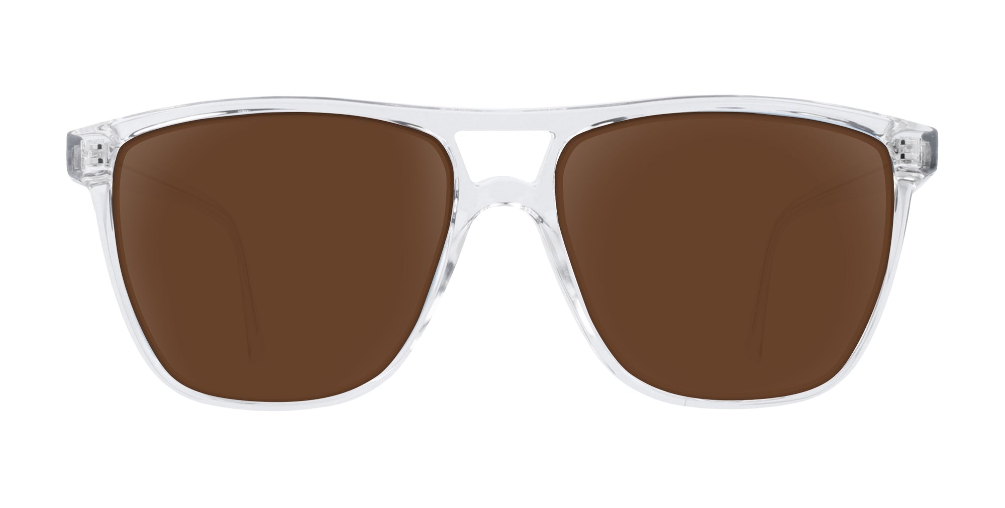 Lucid Clear Rectangular prescription glasses from Neven Eyewear.