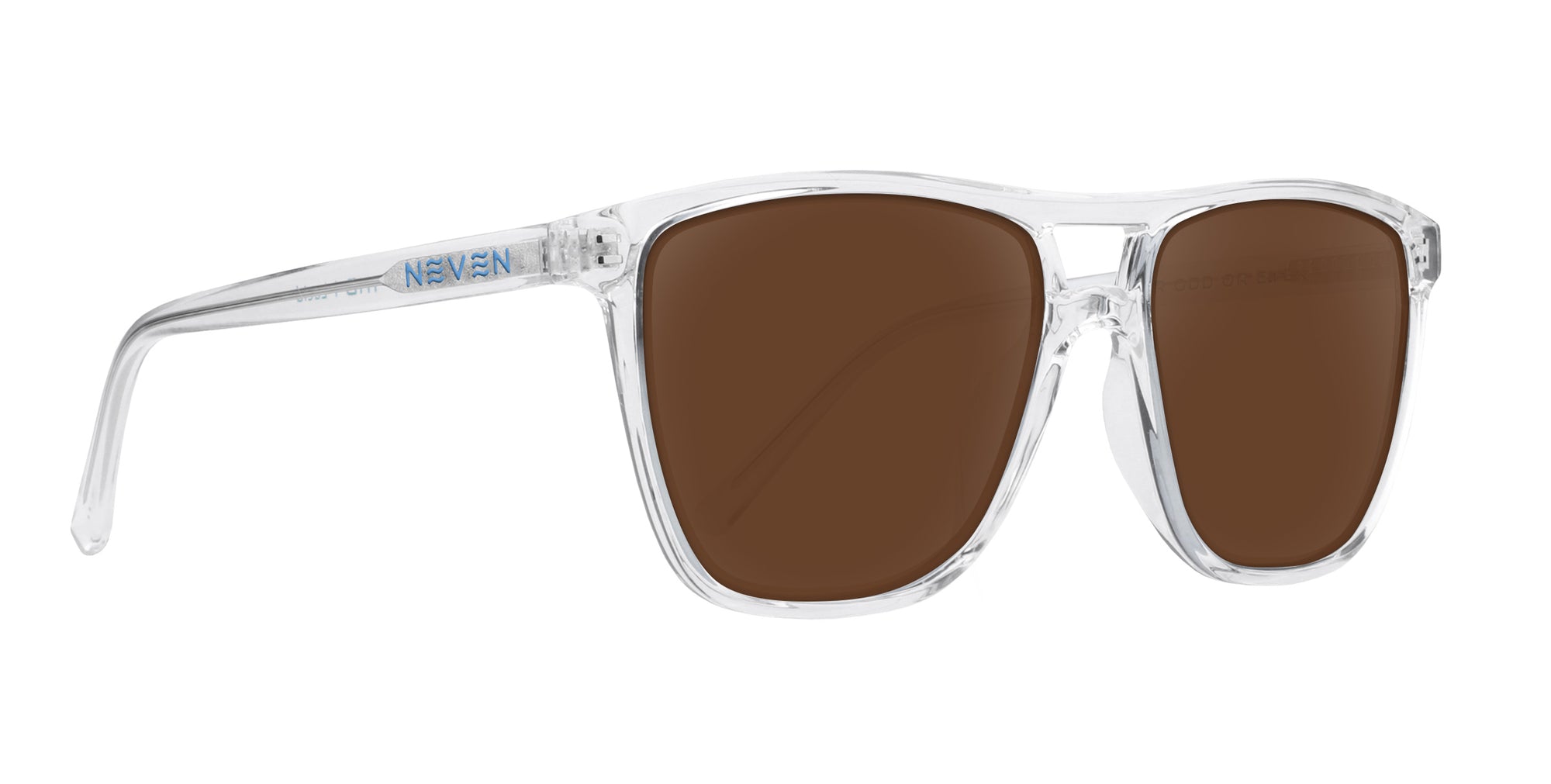 Brown sunglasses with single vision lenses