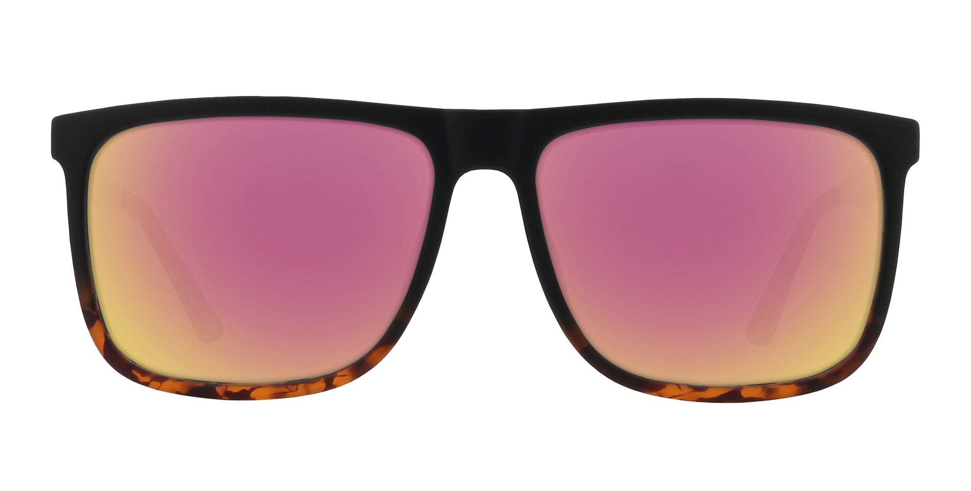 Repeater Black/tortoiseshell Rectangular prescription glasses from Neven Eyewear.