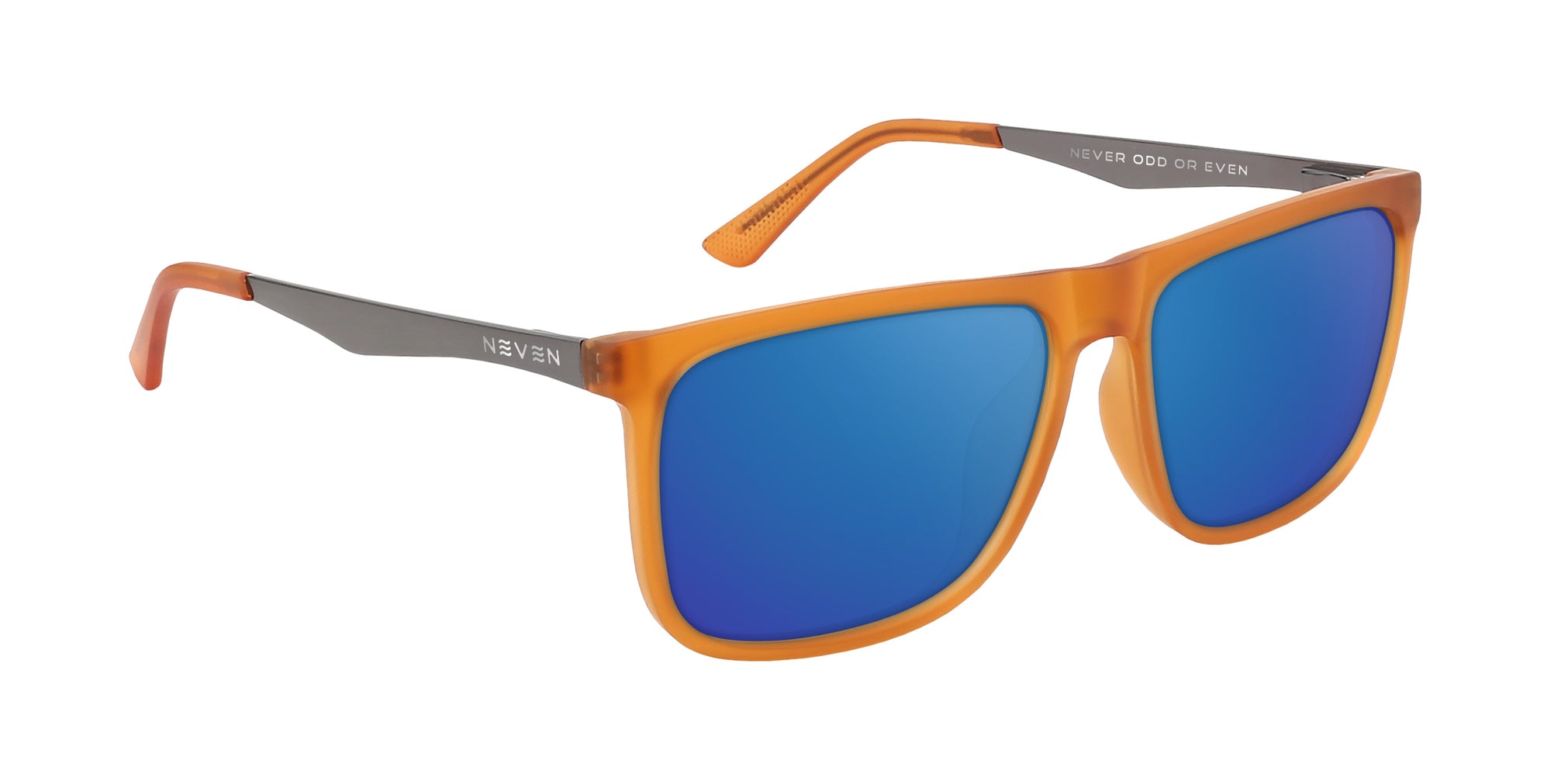 Mackaye Orange Suggestion sunglasses from Neven Eyewear.