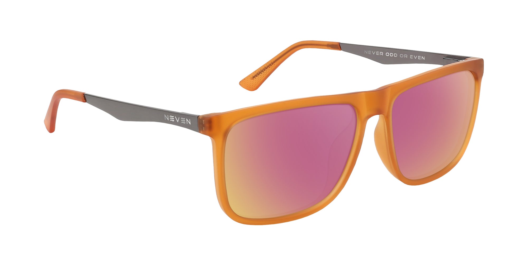 Mackaye Orange Suggestion sunglasses from Neven Eyewear.