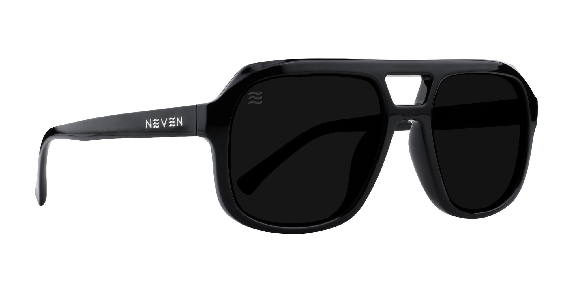Cosmo sunglasses featuring a sleek black design and polarized lenses.