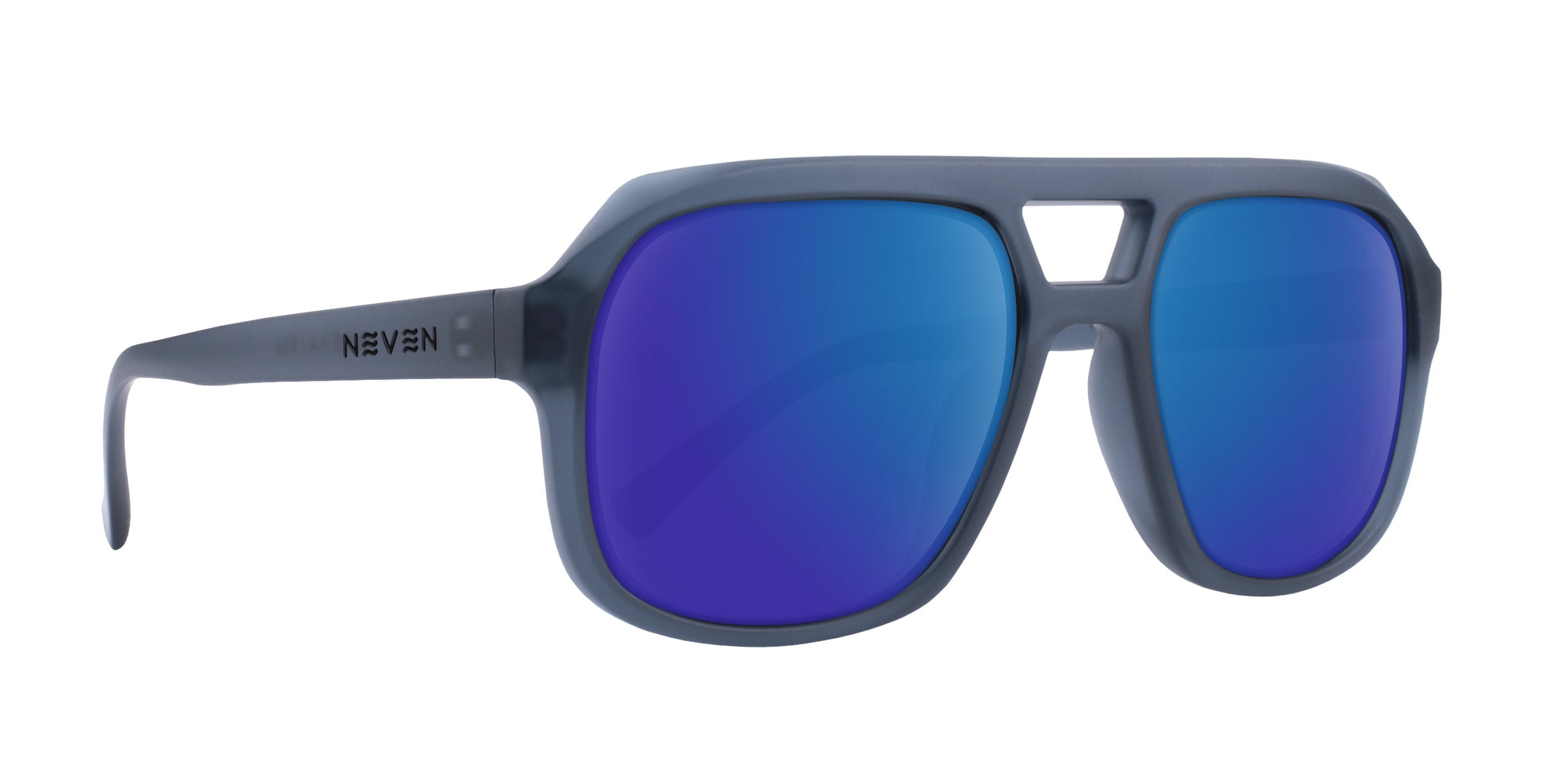Koa gray square prescription glasses from Neven Eyewear.