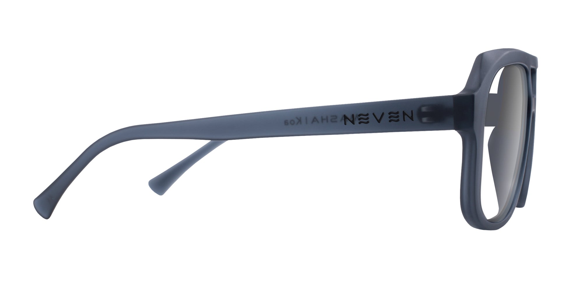Koa gray square prescription glasses from Neven Eyewear.
