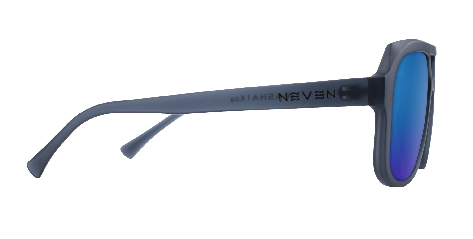 Koa gray square prescription glasses from Neven Eyewear.