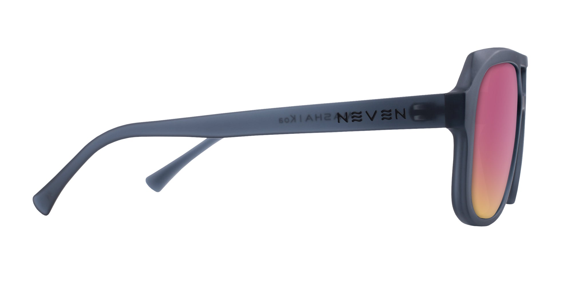 Koa gray square prescription glasses from Neven Eyewear.
