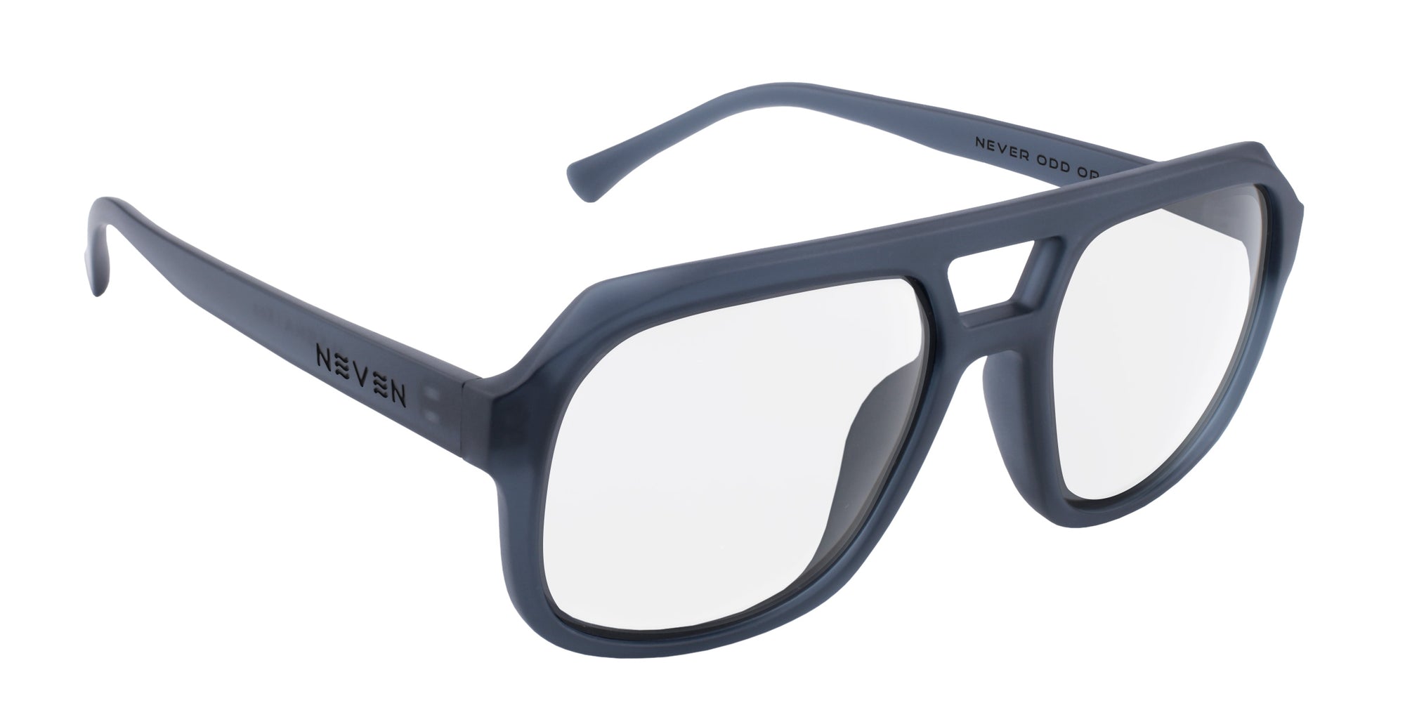 Koa gray square prescription glasses from Neven Eyewear.