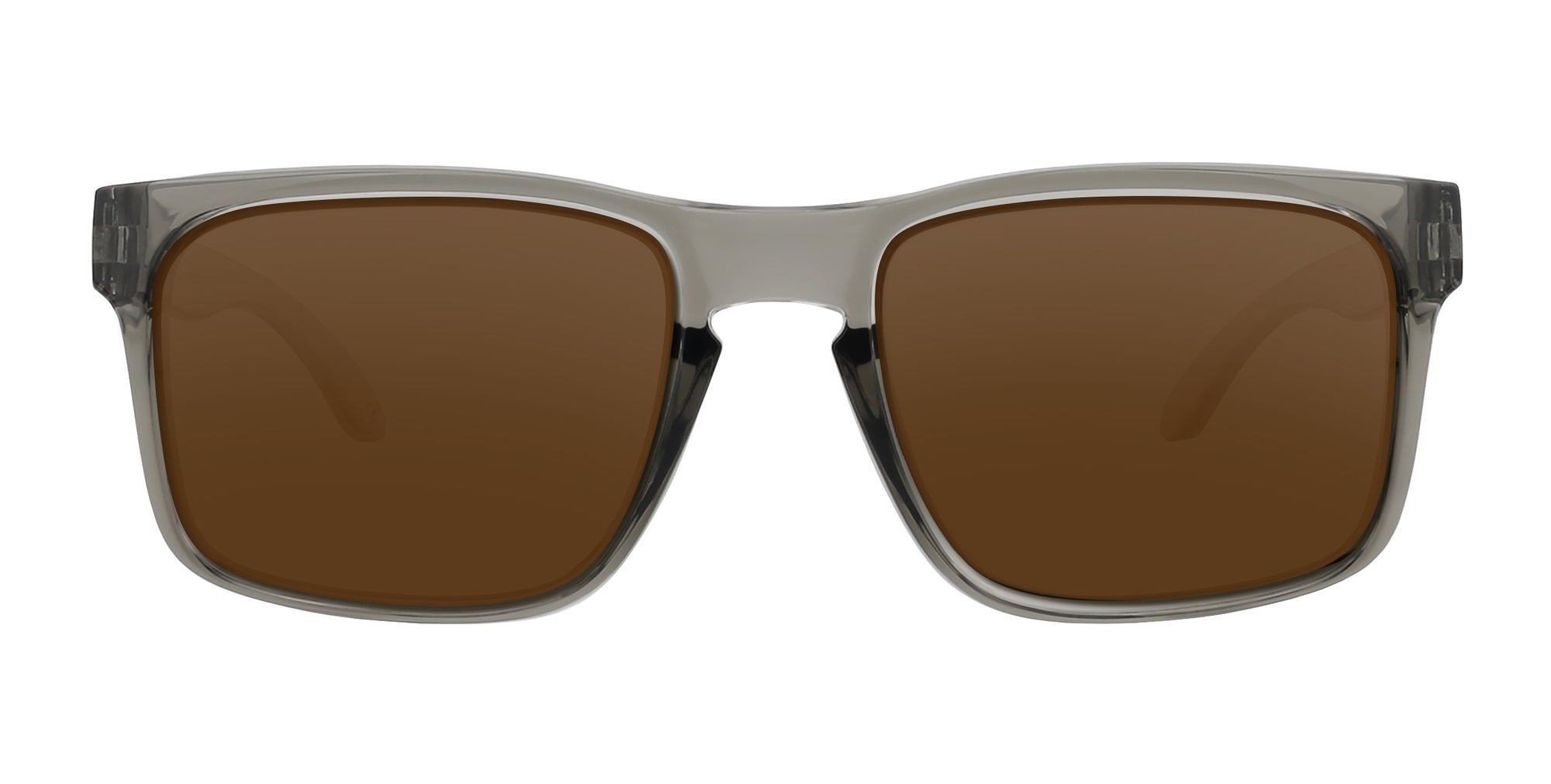 Stormy XL translucent gray oversized prescription glasses from Neven Eyewear Pair name: Stormy XL Frame shape: oversized.